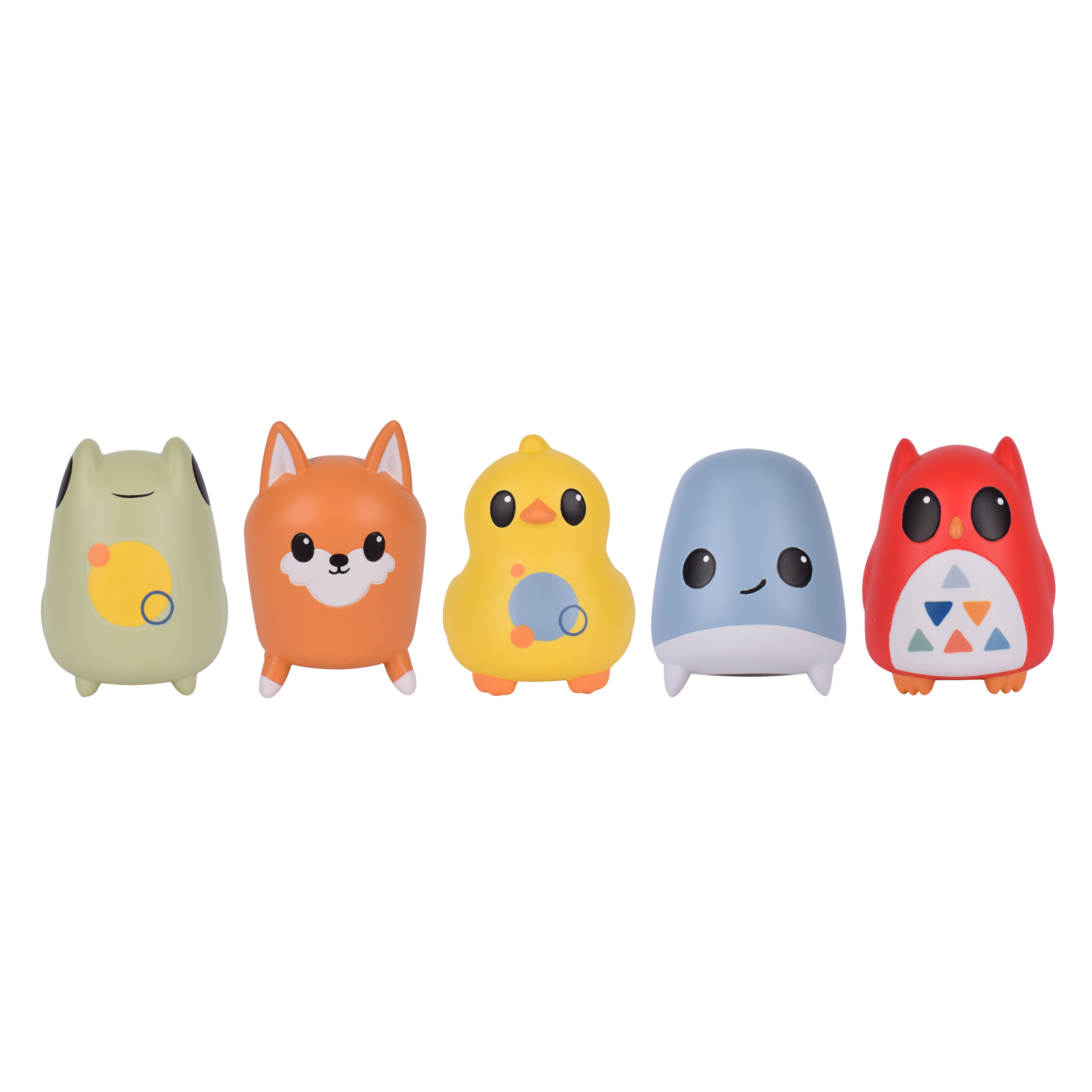 Hopscotch Lane Finger Puppets - 5 Animal Bath Toys, Toddlers Ages 3+ Visit the Hopscotch Lane Store