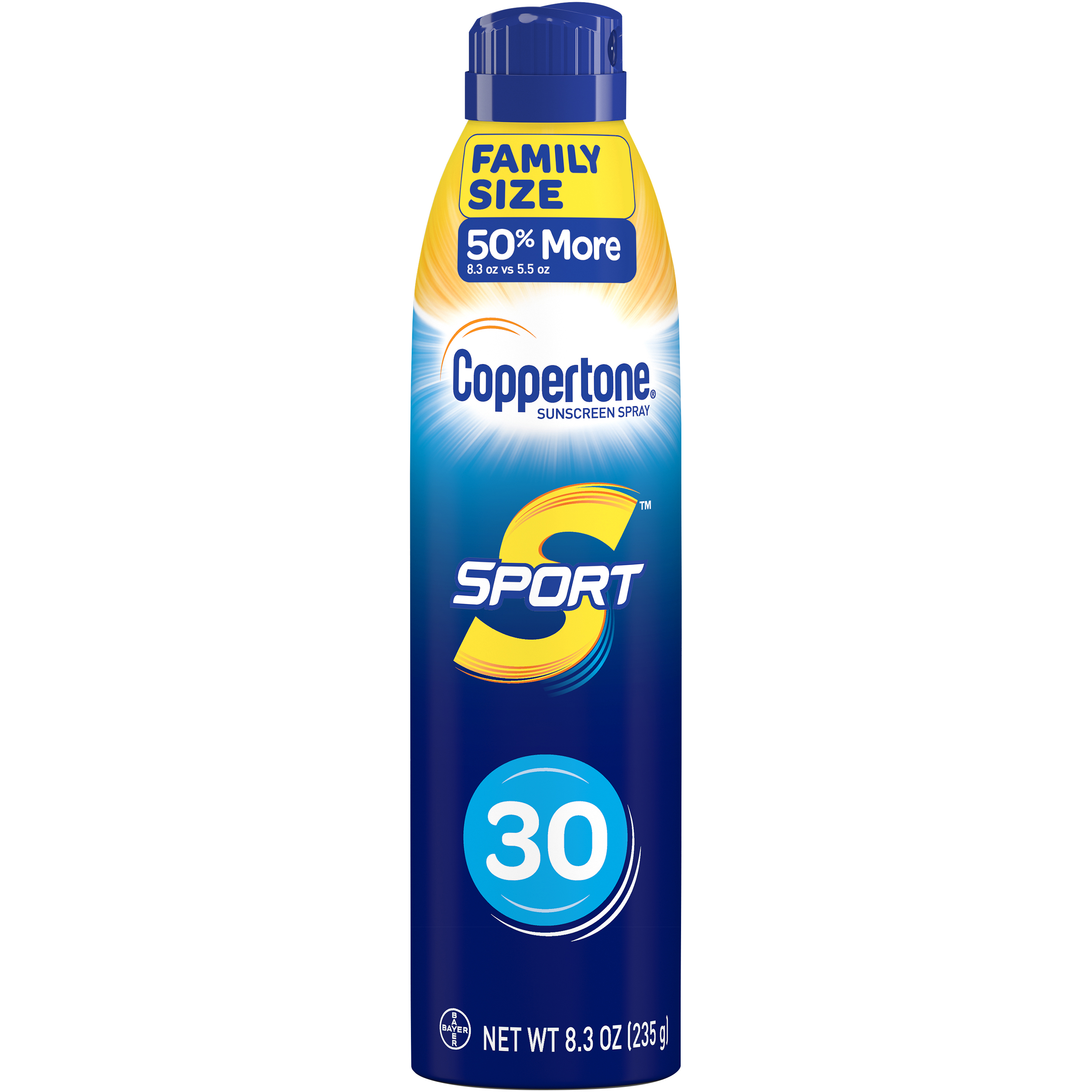 Coppertone Sport Sunscreen Continuous Spray SPF 30, 8.3 oz Coppertone