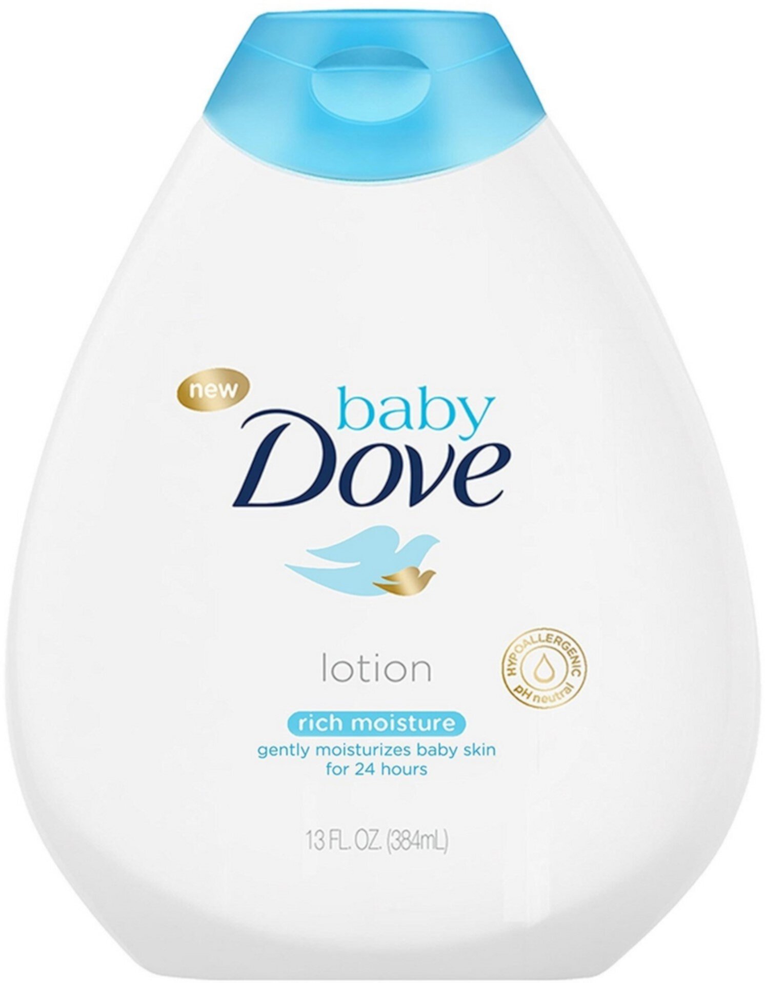 Dove Baby Rich Moisture Lotion 13 oz (Pack of 3) Baby Dove