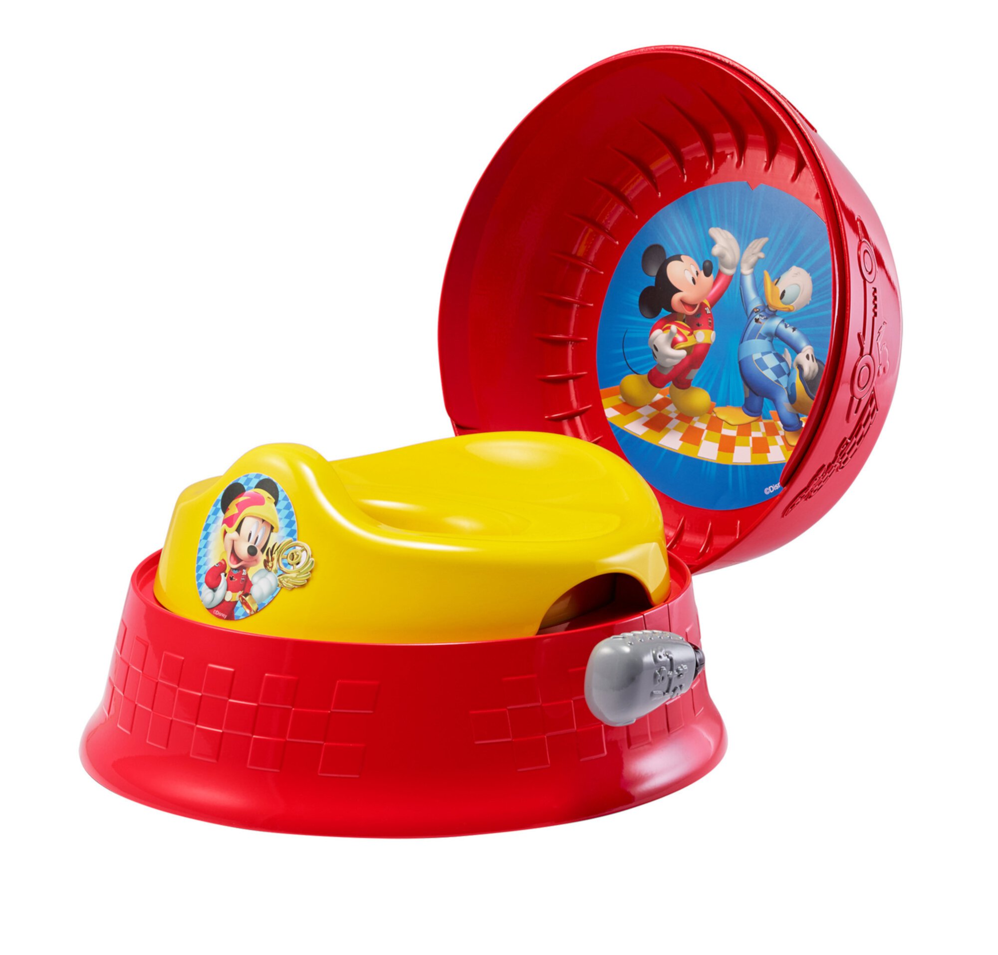 Disney Mickey Mouse 3-in-1 Potty Training Toilet, Toddler Toilet Training Set & Step Stool The First Years