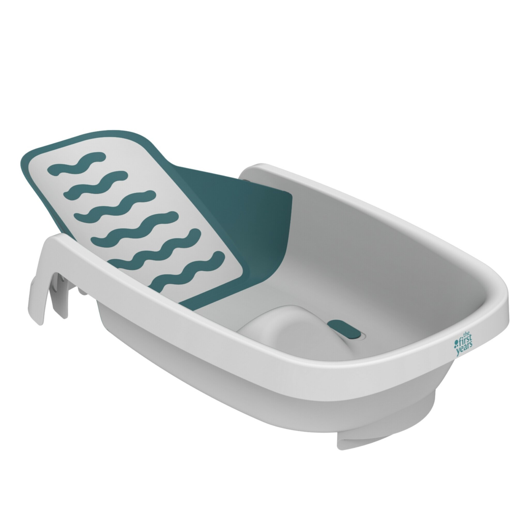 The First Years Sure Comfort 4-in-1 Reclining Bathtub - Adjustable All-in-1 Bathtub for Newborn to Toddler - Bath Seat Adjusts as Baby Grows - Ages 0 to 24 Months The First Years