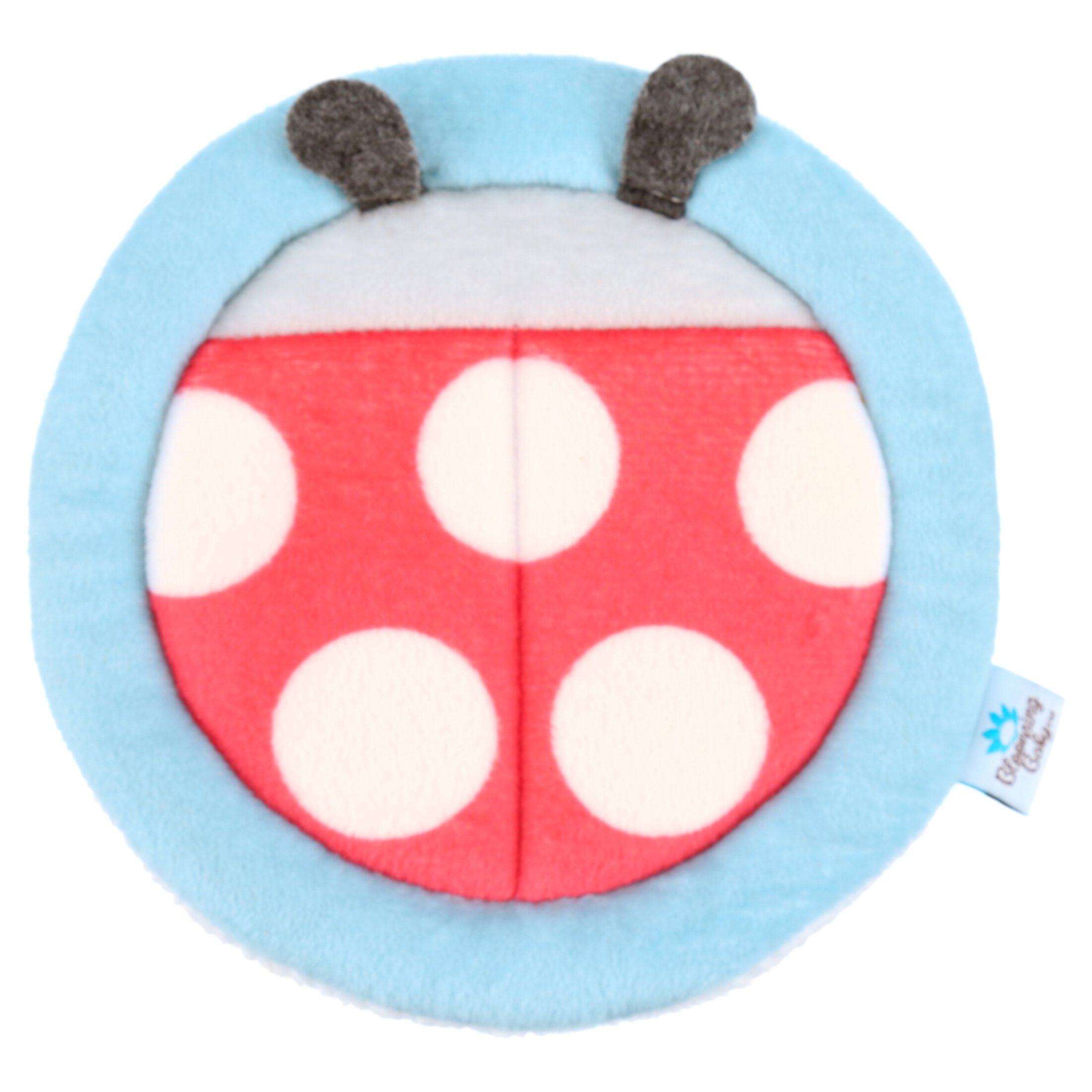 Blooming Bath Scrubbie 7" Washcloth, Newborn and Baby, Ladybug Blooming Bath