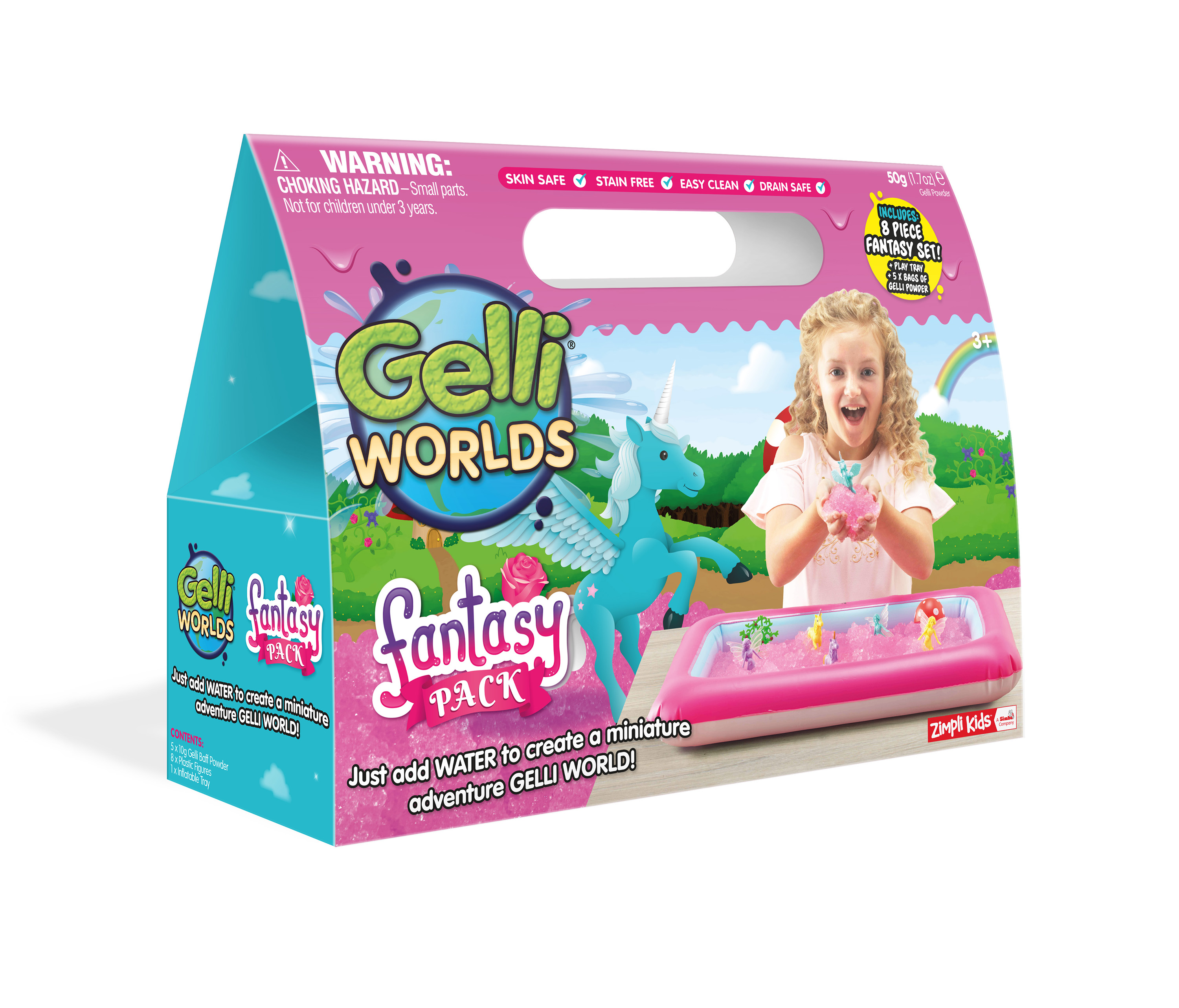 Zimpli Kids Gelli Worlds - 8 Piece Fantasy Playset Zimpli Kids