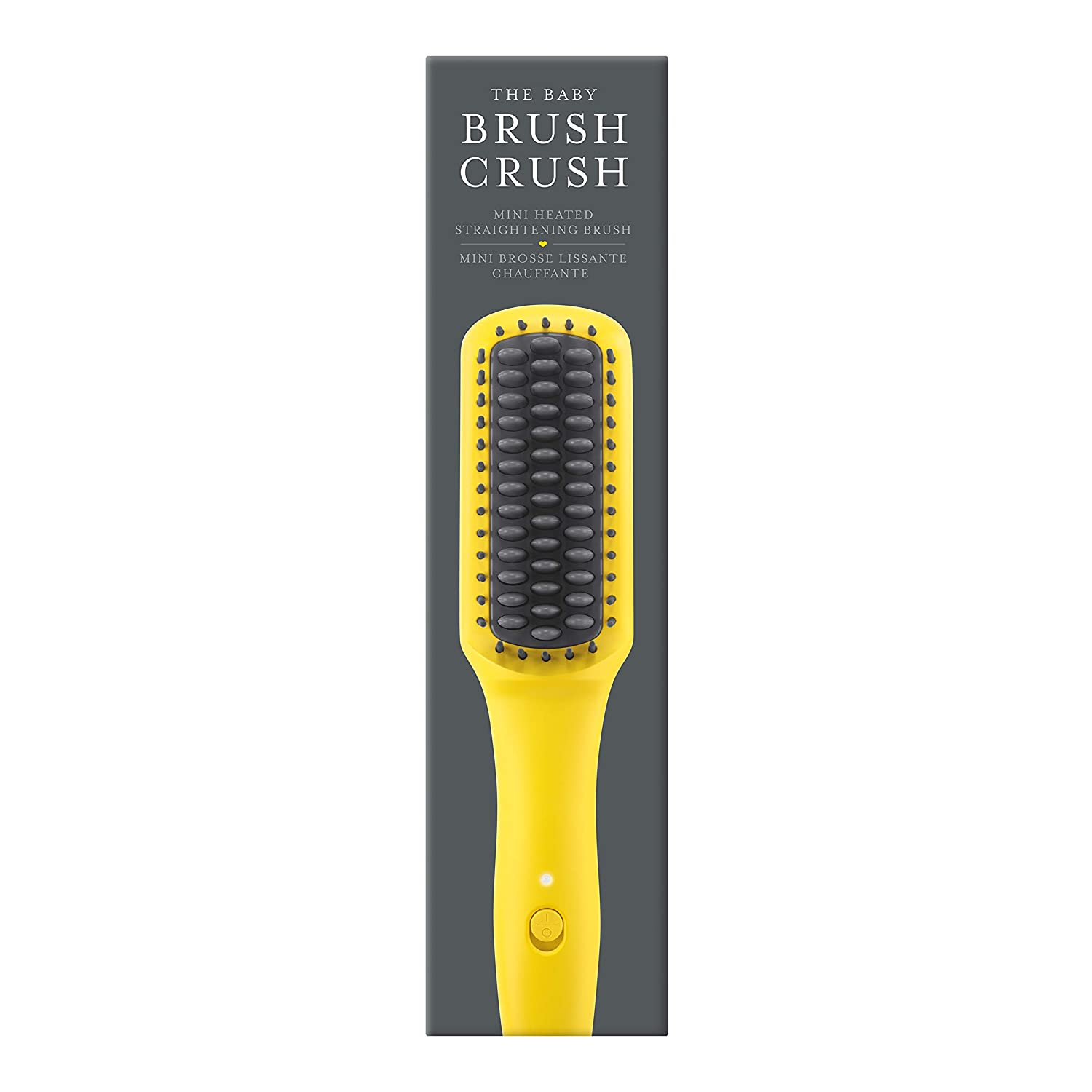 Drybar The Baby Brush Crush Mini Heated Straightening Hair Brush DRYBAR