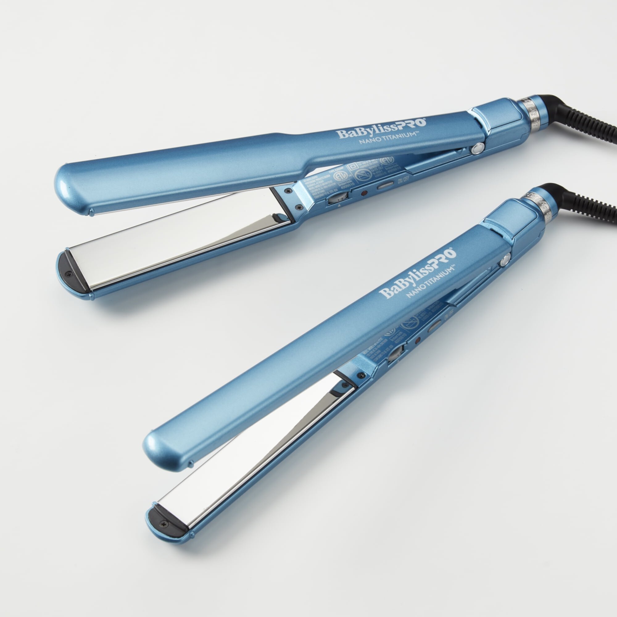 BabylissPRO Nano Titanium Duo Ultra-Thin Flat Iron PrePack - BNT4072TUC & BNT4073TUC BABYLISSPRO