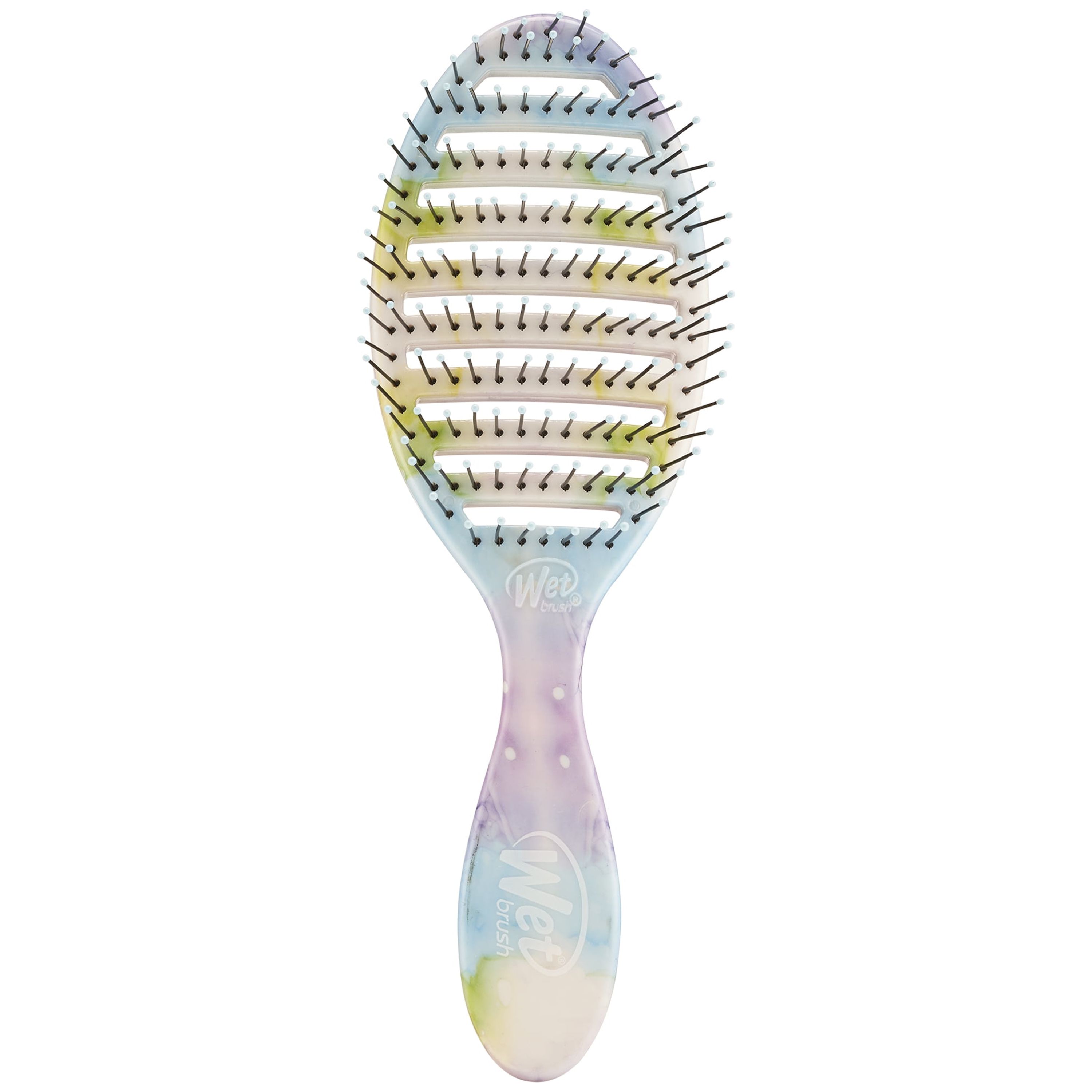 Wet Brush® The Original Detangler® Hair Brush Color Wash Speed Dry Splatter Wet Brush