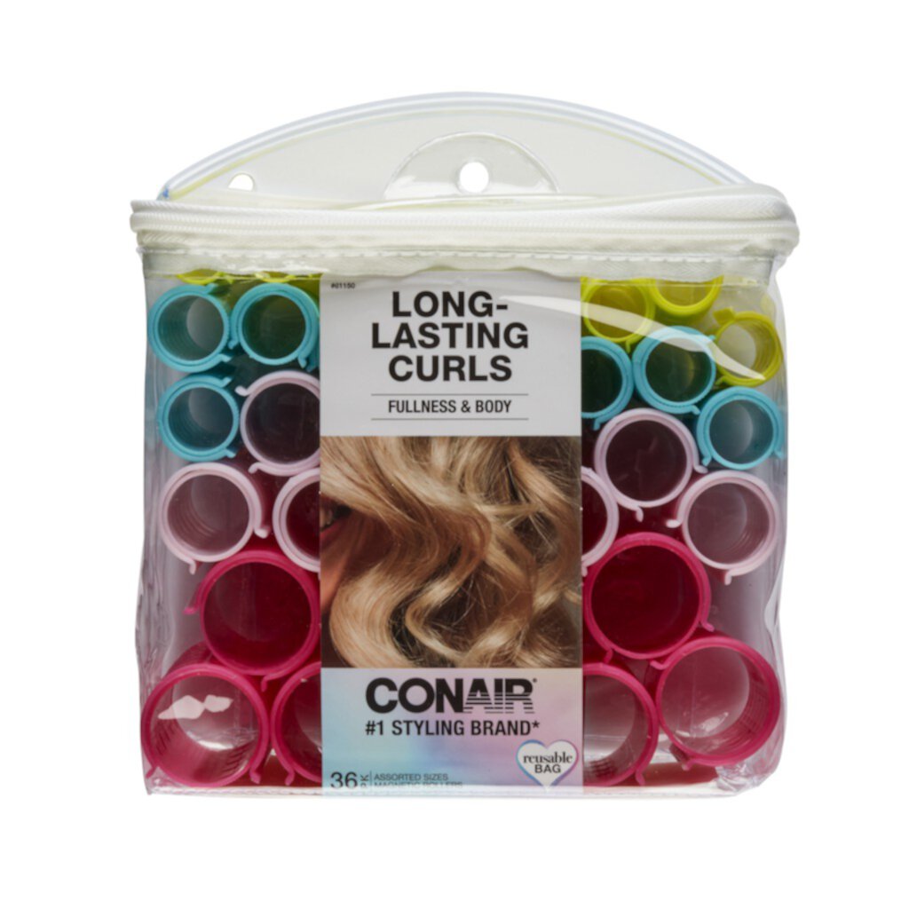 Conair Magnetic Roller with Cover, Multicolor, 36 Count Conair