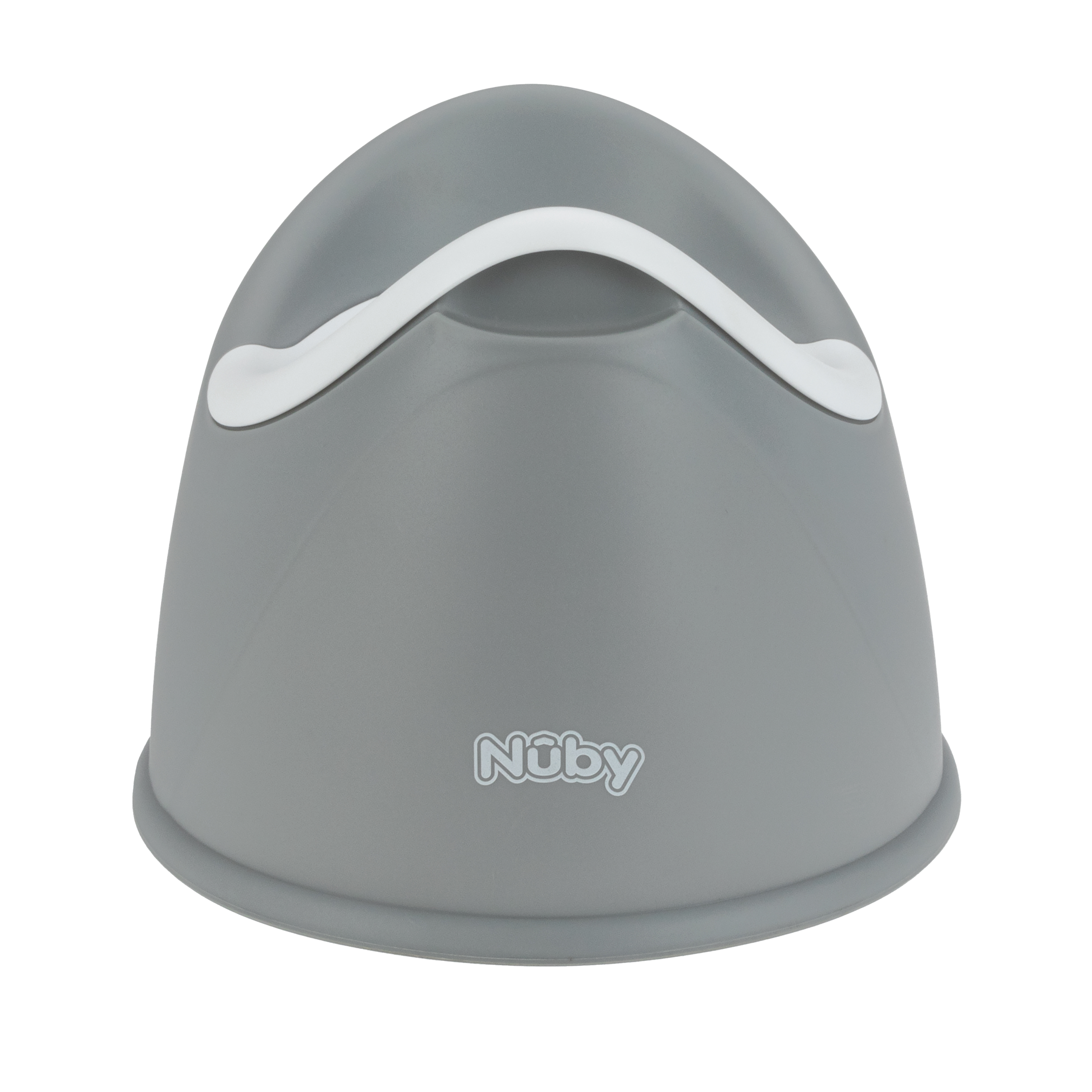 Nuby Beginner's Potty Training Seat with Removable Bowl, Gray NUBY