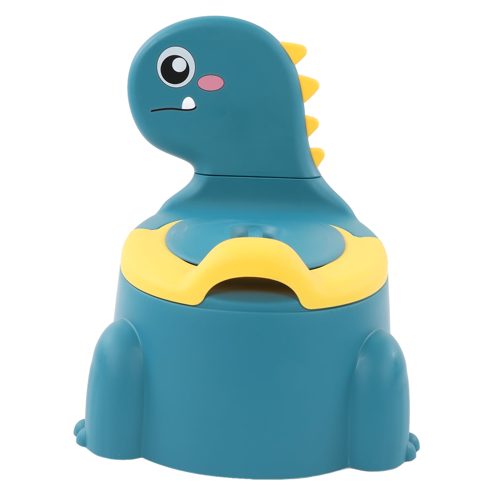 Child Toilet, Comfortable Rubber Base Thickening Convenient Modern Dinosaur Style Toddler Potty For Training Plastic Keenso