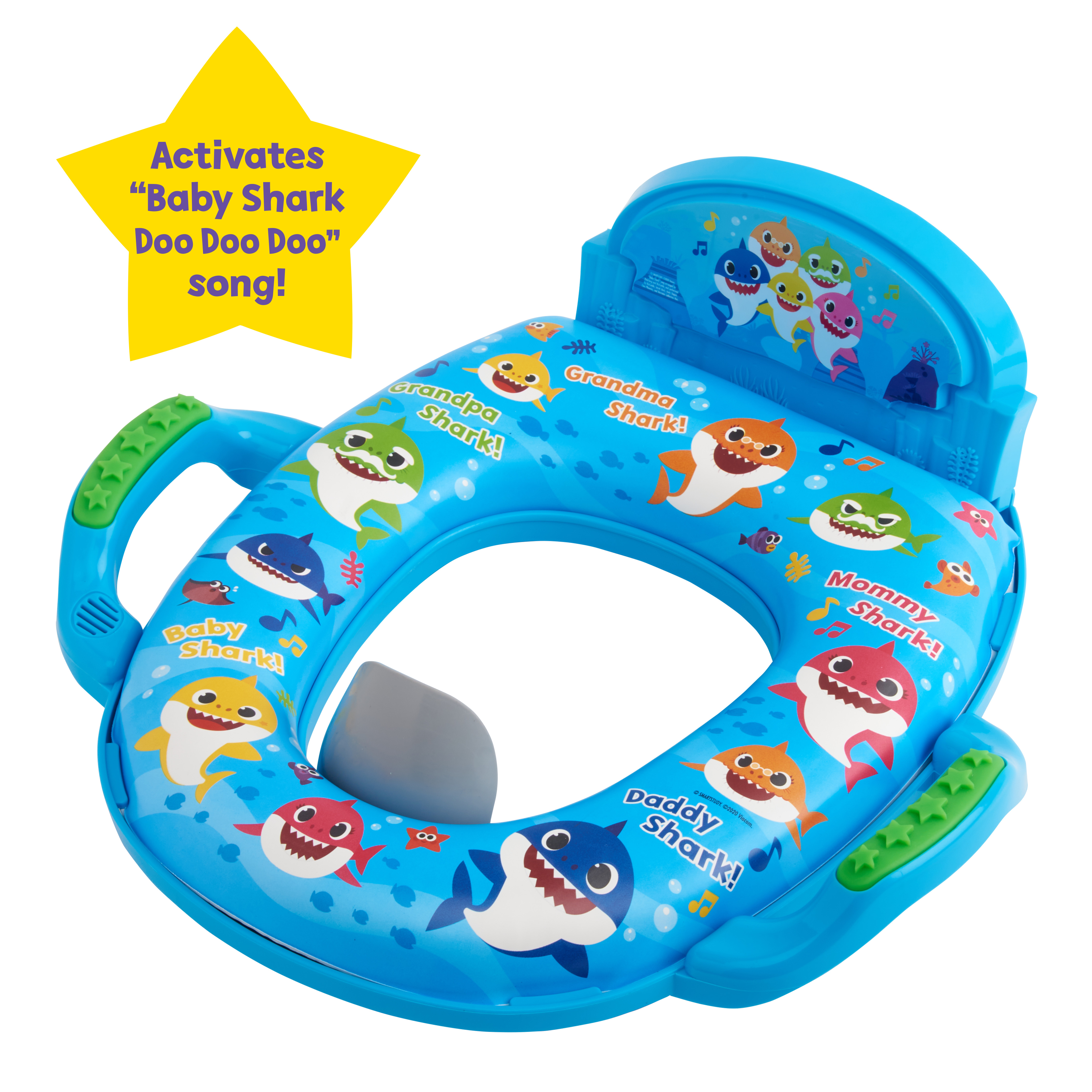 Baby Shark "Fintastic" Deluxe Potty Seat with Sound Baby Shark