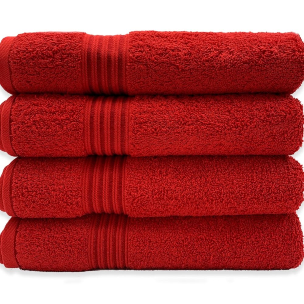 HURBANE HOME 4 Piece Super Soft Bath Towels for Bathroom, Highly Absorbent Cotton Towel (Sage Green) Hurbane Home