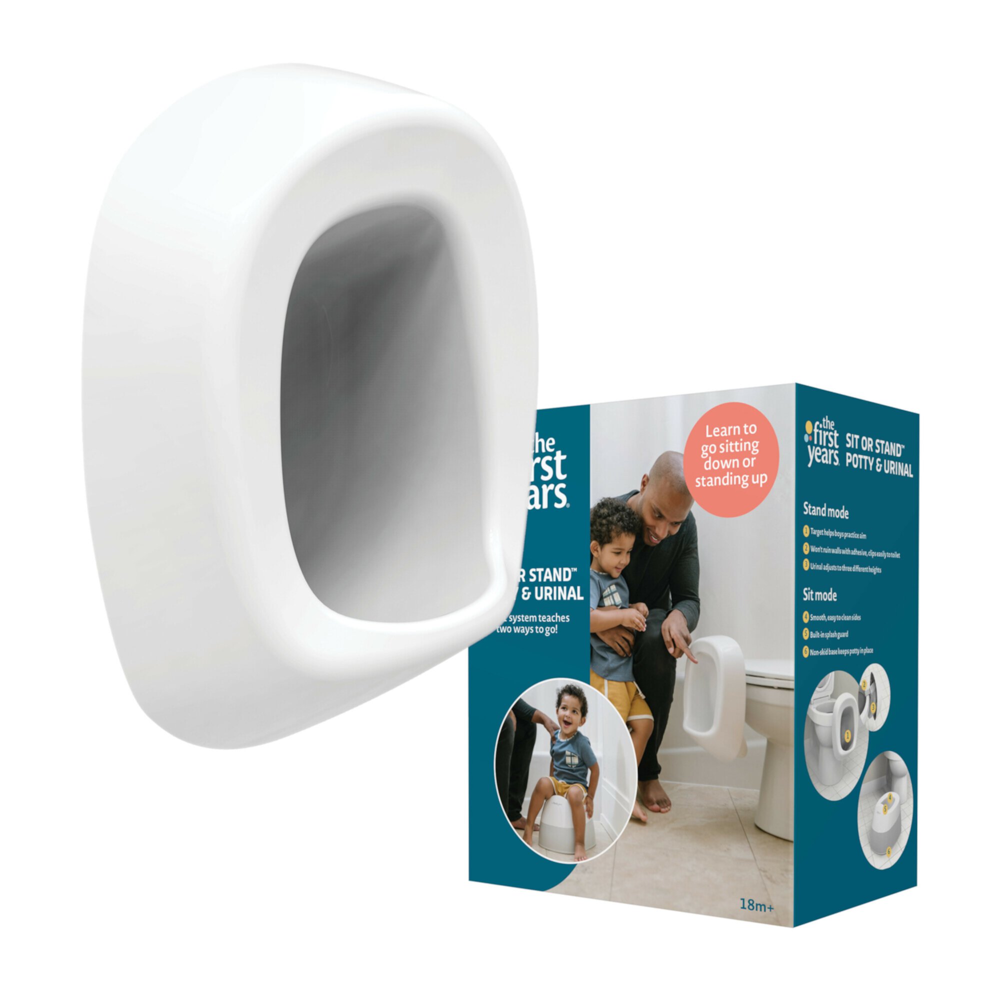 The First Years Sit or Stand Potty & Urinal – 2-in-1 Potty Training System The First Years