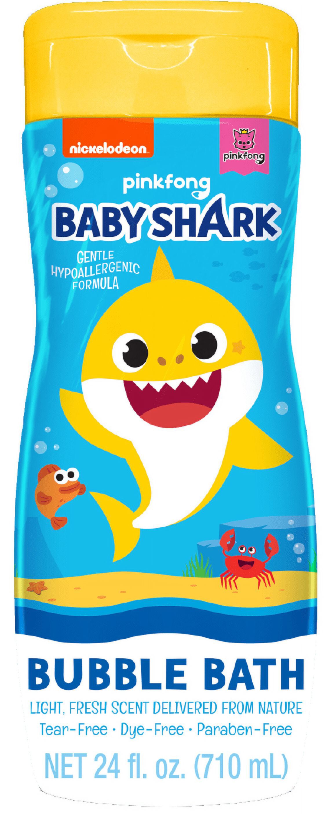 Baby Shark Bubble Bath, Gentle Scent, 24oz Baby Shark