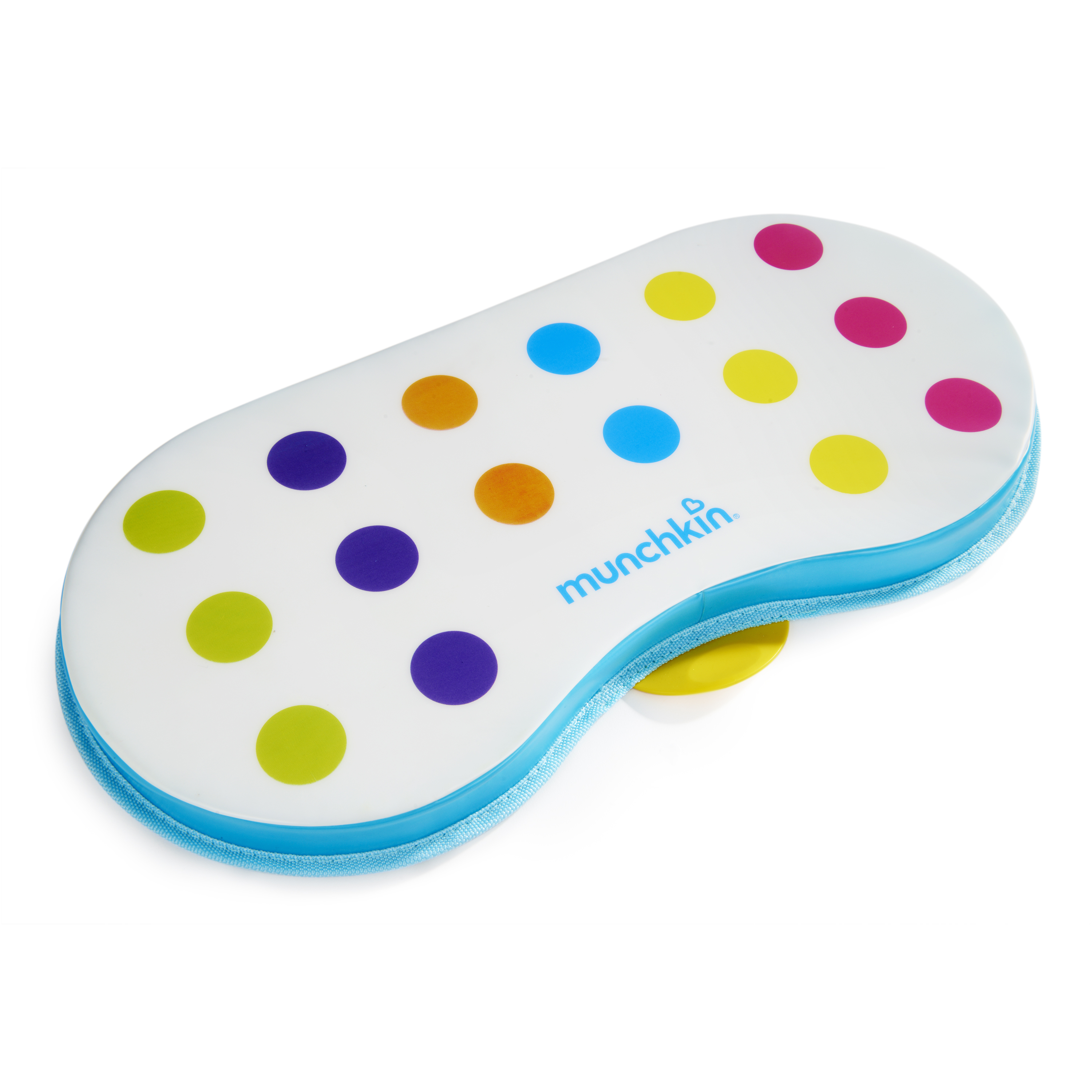 Munchkin® Dandy Dots Non-Slip Bath Kneeler, 17.5 in. x 9 in. x 1.3 in., Multi-Color, Unisex Munchkin