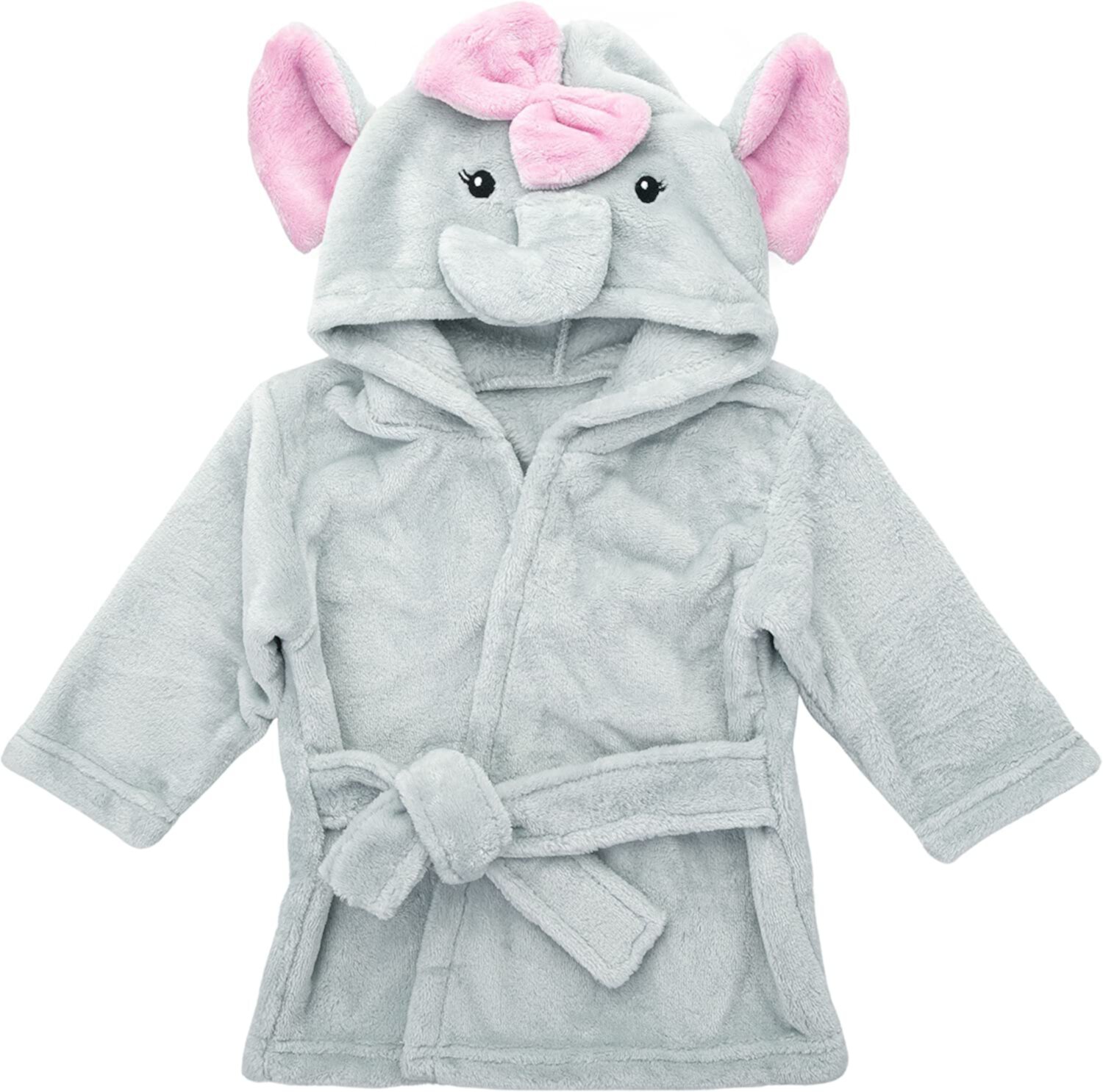 Mr. Pen- Baby Animal Face Robe, Unisex, 0-9 Month, Plush Baby Robe Mr. Pen