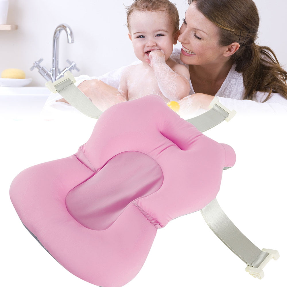 Nyidpsz Newest Baby Bath Pad Non-Slip Bathtub Mat New Born Safety Bath Seat Support Baby Bath Soft Seat NYIDPSZ