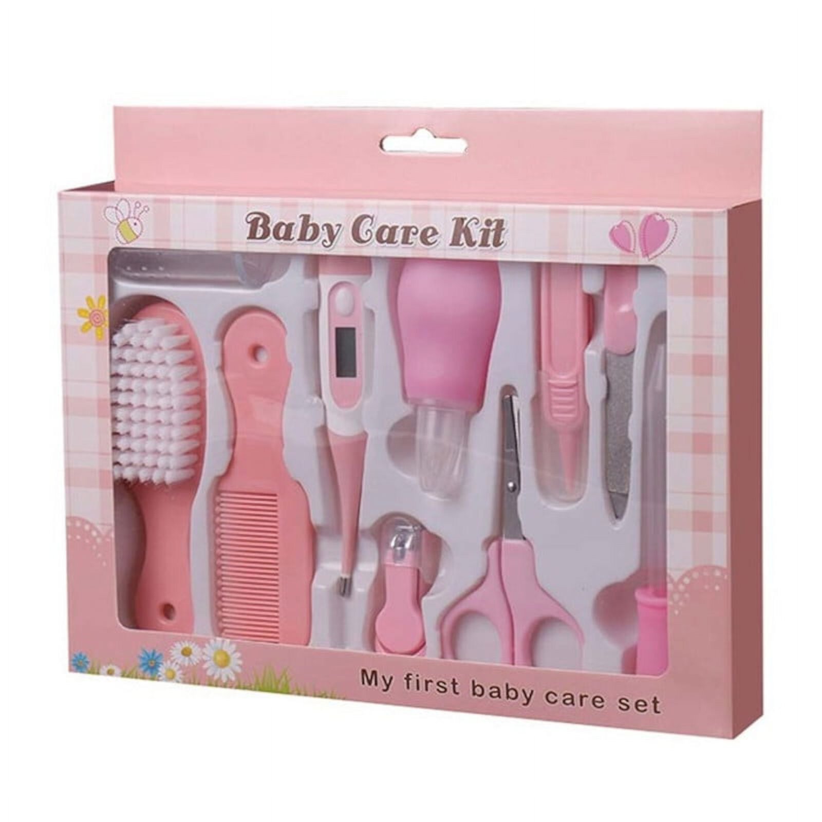 10Pcs/Set Baby Health Care Set Portable Newborn Baby Tool Kits Kids Grooming Kit Safety Cutter Nail Care Set for Baby Children Topboutique