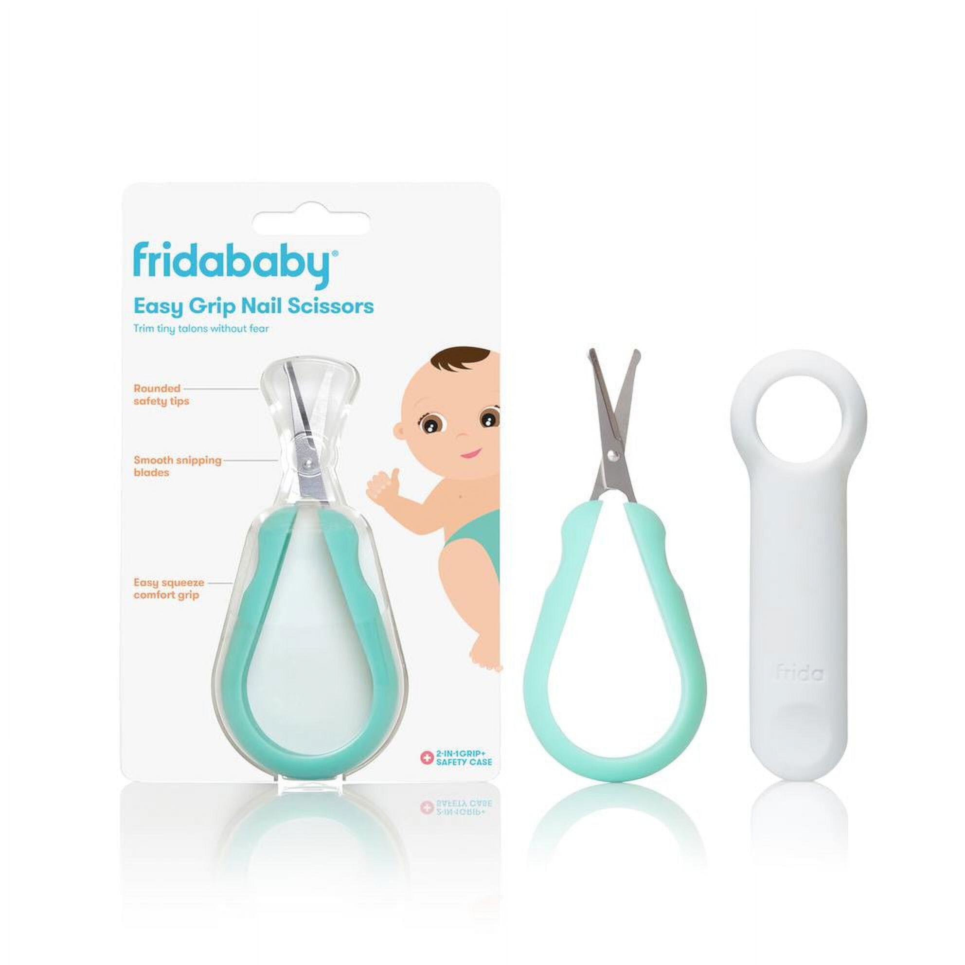 Easy Grip Nail Scissors by FridaBaby Frida Baby