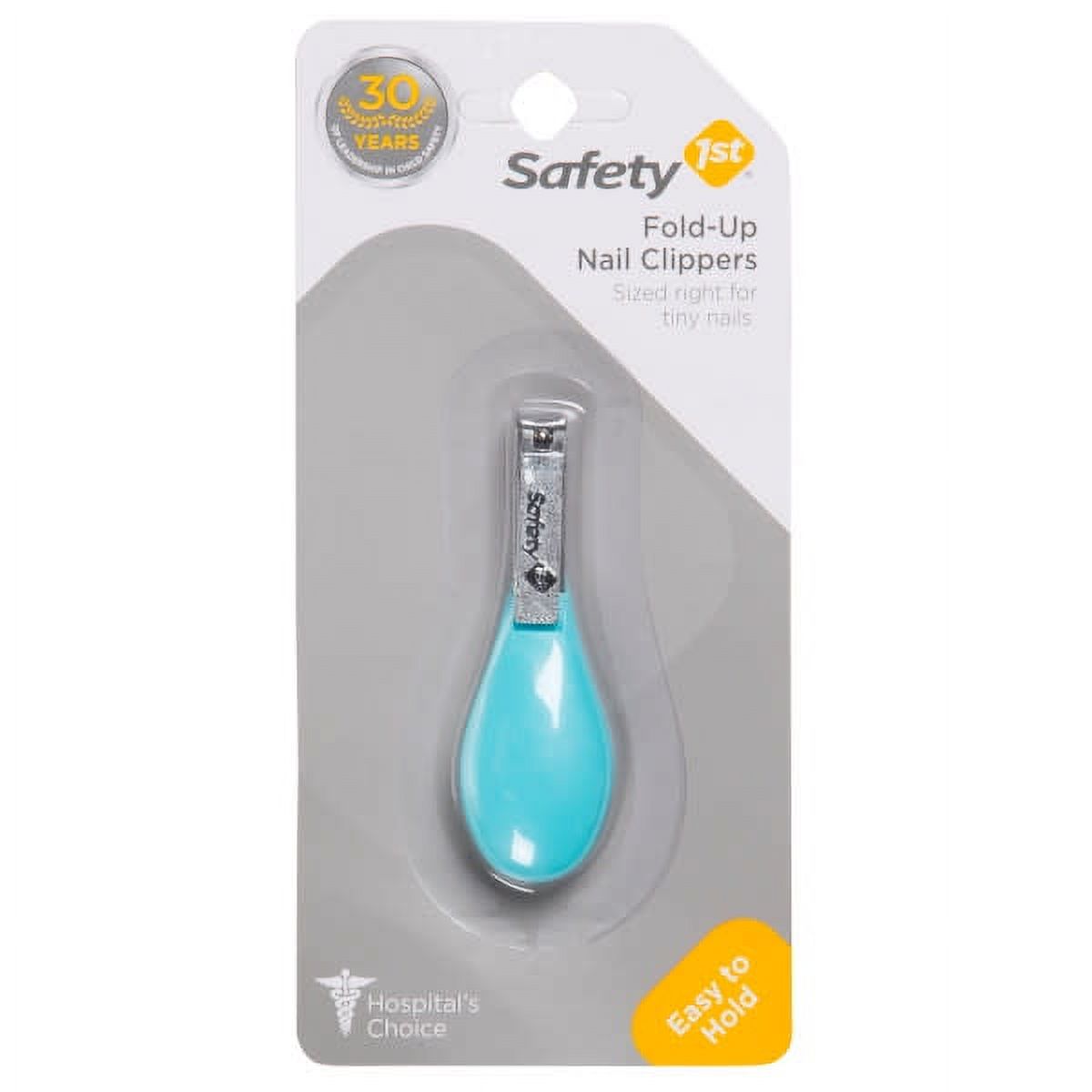 Safety 1ˢᵗ Fold-Up Nail Clippers, Green Visit the Safety 1st Store