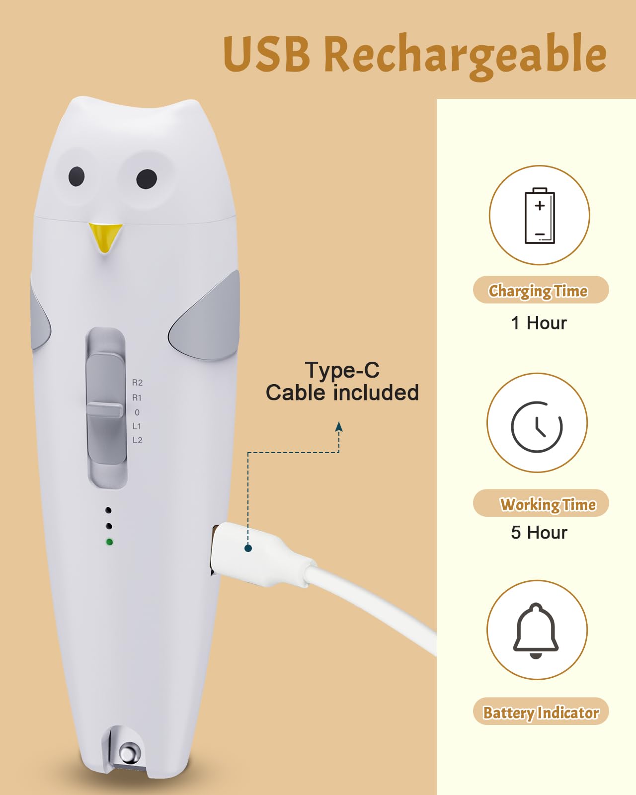 Lictin 26 in 1 Baby Grooming Kit, Newborn Nursery Health Care Set, Rechargeable Nail Trimmer Electric Set, Safe File with Auto Light, Portable Baby SafetySet for Infant Toddlers Boys Girls, Gray Lictin