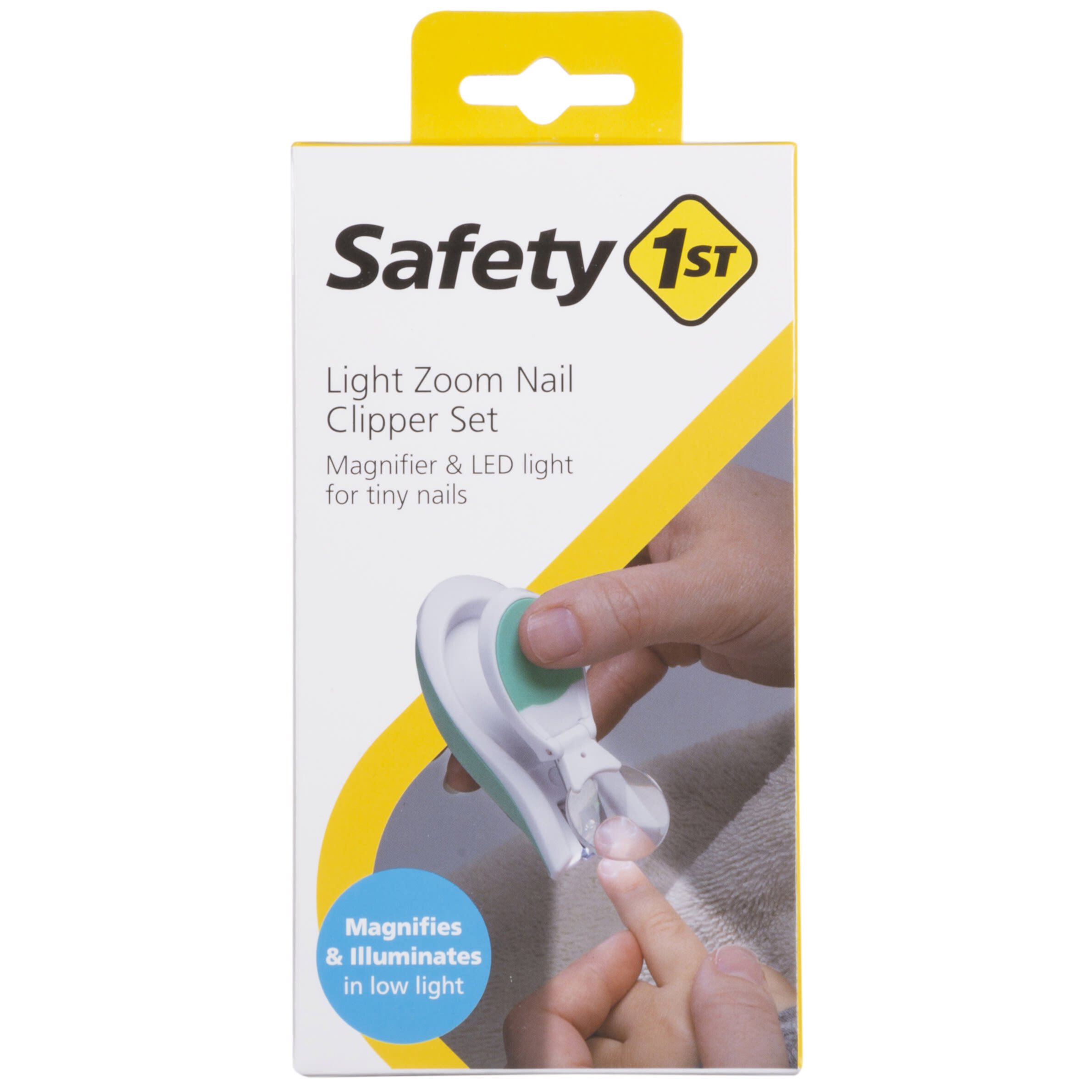 Safety 1st Light Zoom Nail Clipper Set, White, Infant Visit the Safety 1st Store