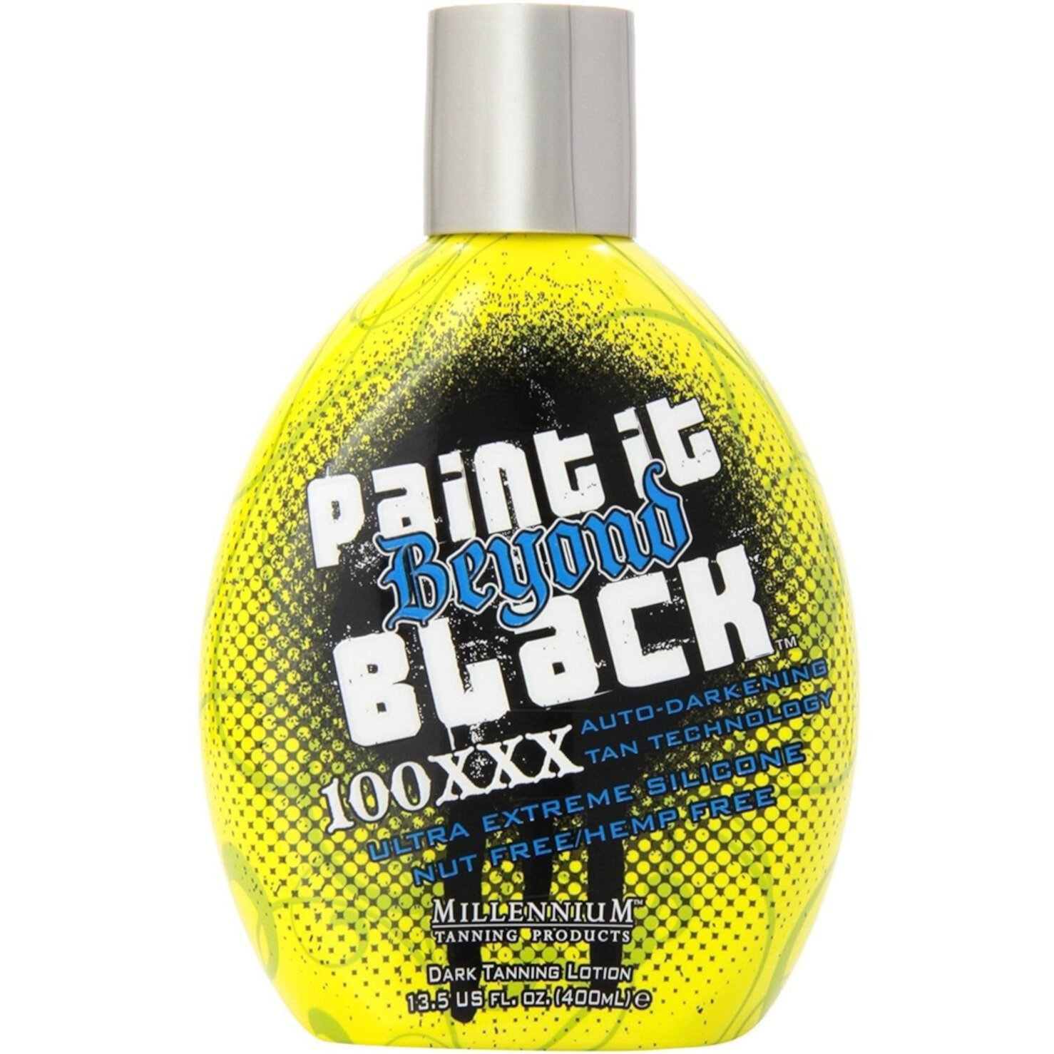 Paint It Beyond Black 100XXX Bronzing Indoor / Outdoor Tanning Lotion By Millennium Tans Millennium Tanning