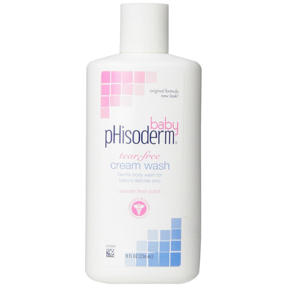 Phisoderm Baby Tear-Free Cream Wash 8 oz PHisoderm