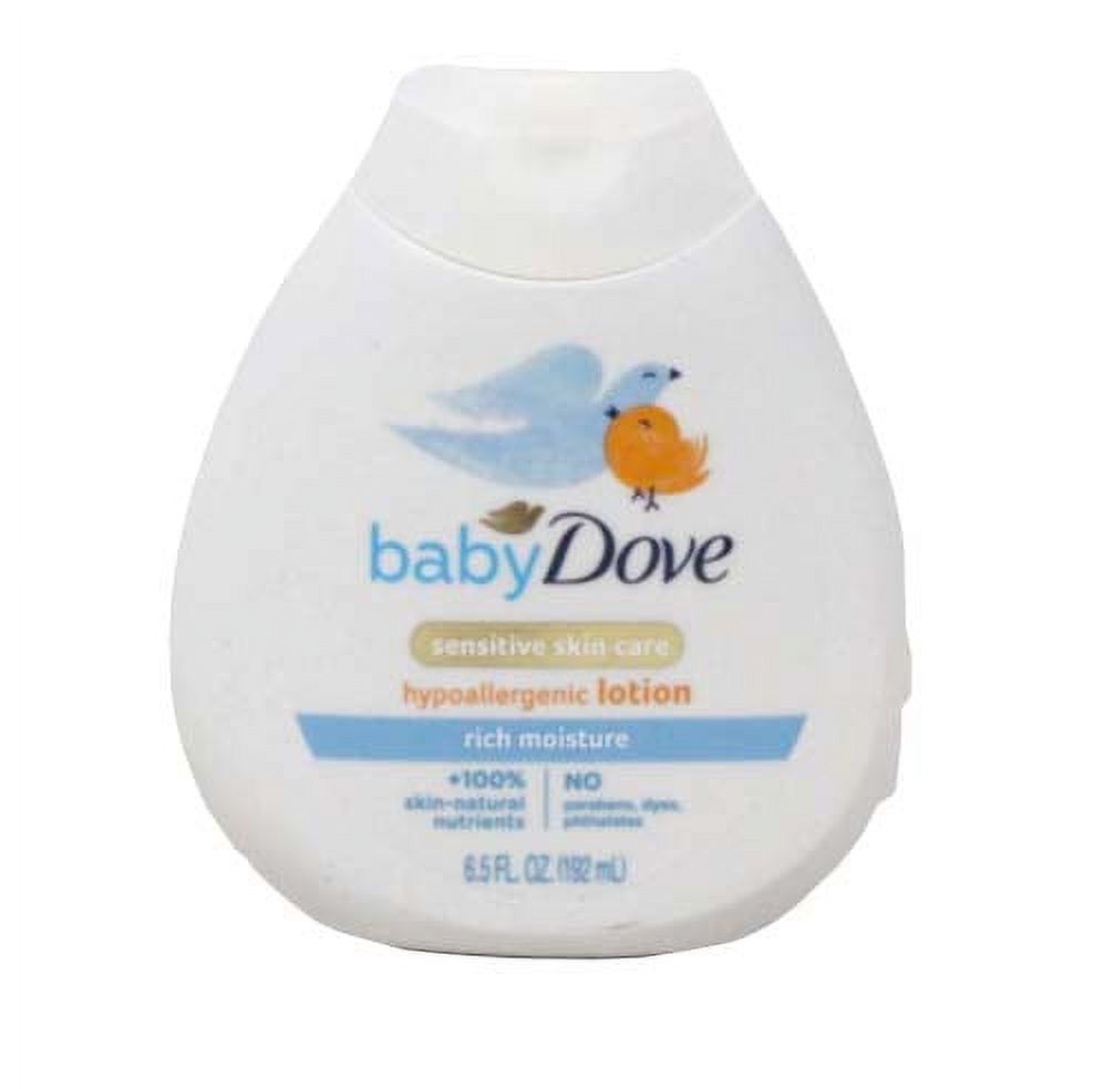 Baby Dove Lotion, Rich Moisture, 6.5 Ounce Pack of 3 Dove