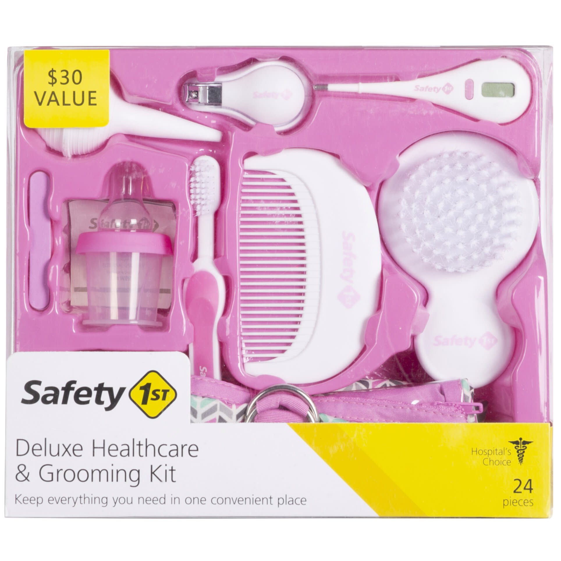 Safety 1ˢᵗ Deluxe Healthcare and Grooming Kit, Pink Visit the Safety 1st Store