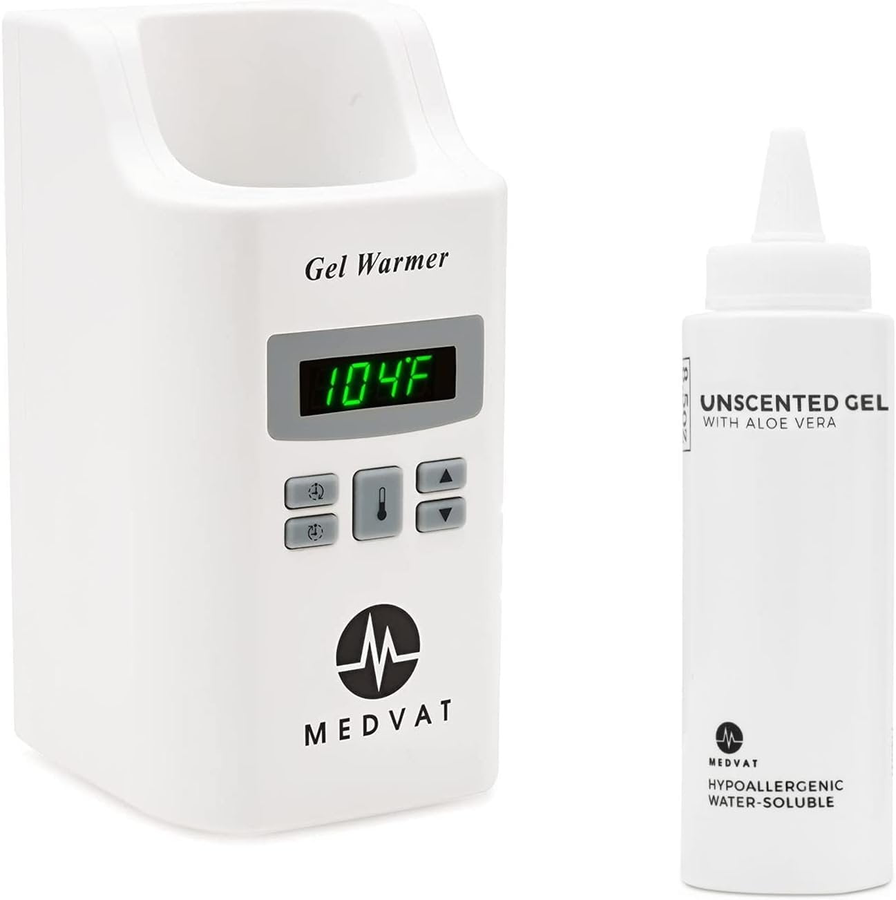 Medvat Gel Warmer with Digital Display, Built in Timer & Adjustable Temperature Medvat