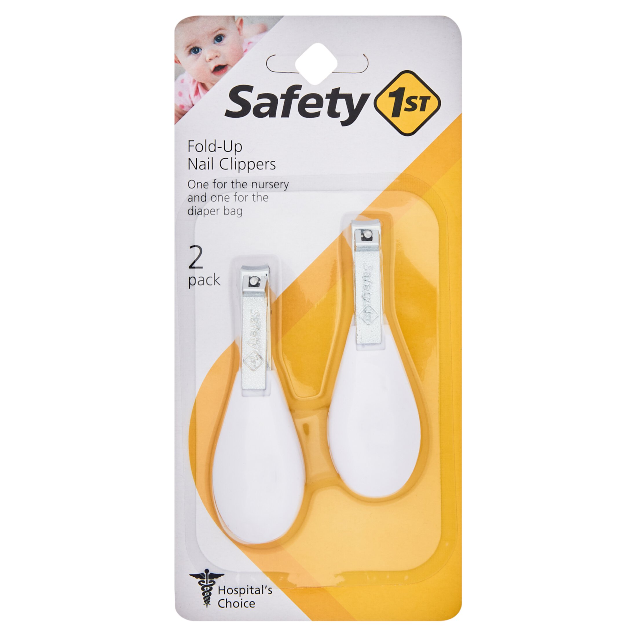 Safety 1st Fold-Up Nail Clippers (2 pk), White Visit the Safety 1st Store