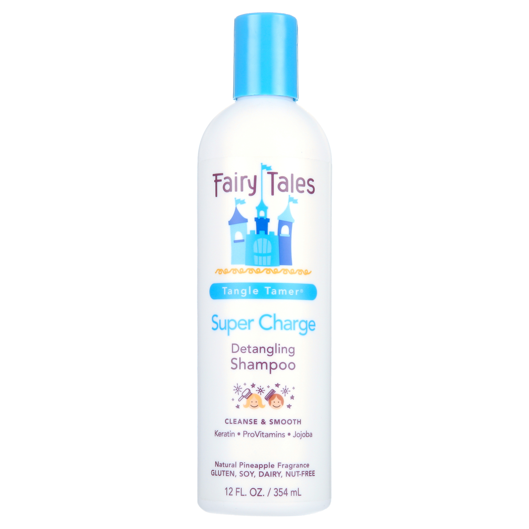 Fairy Tales Tangle Tamers Super Charge Kids Detangling Shampoo, 12 fl oz. Fairy Tales