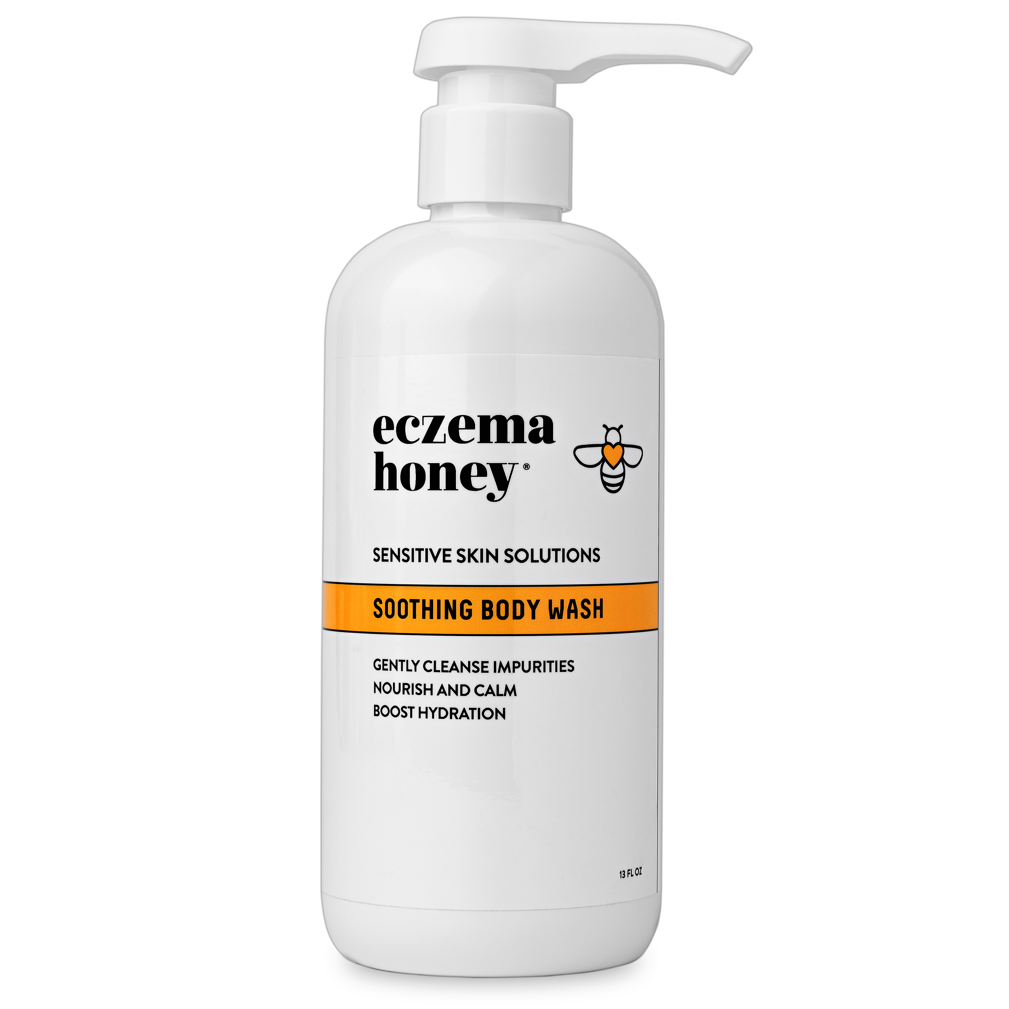 ECZEMA HONEY Gentle Foaming Hand Soap - Gentle Cleanser for Dry Hands - Non-Toxic Unscented Hand Soap - Natural Hand Cleaner for Bathroom & Kitchen - Organic Honey Handwash (8.4 Oz) Eczema Honey