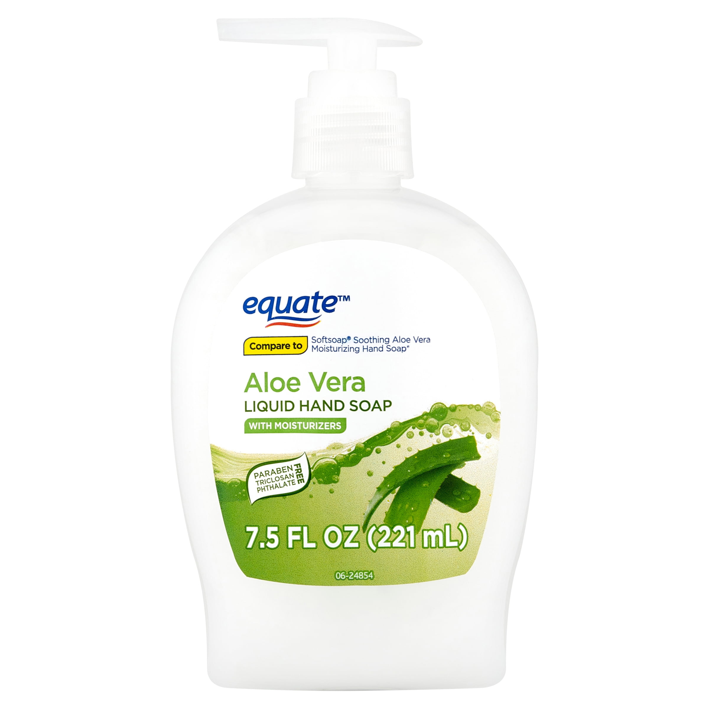 (12 pack) Equate Aloe Vera Hand Soap 7.5 fl. Oz. Equate