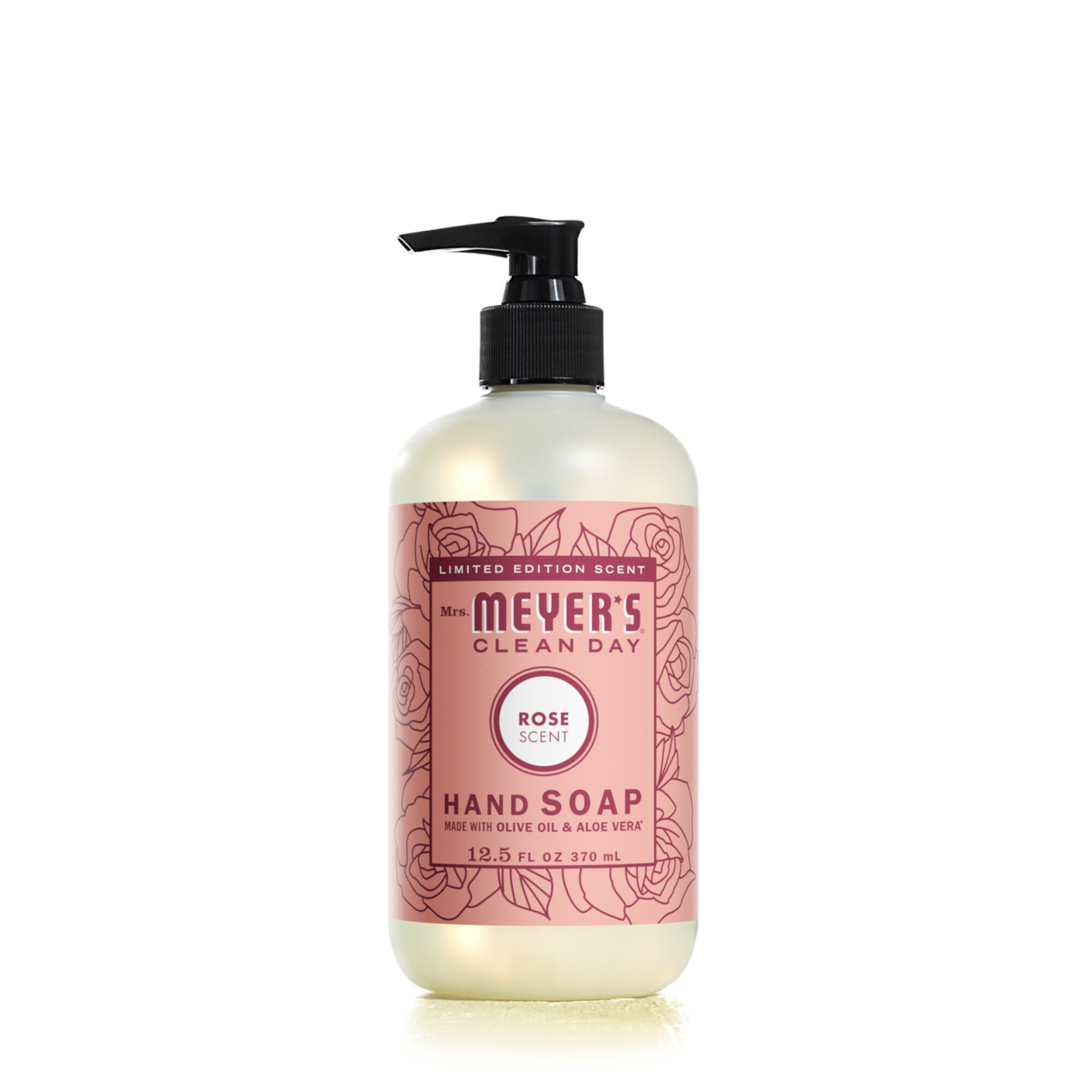 Mrs. Meyer's Clean Day Liquid Hand Soap, Rose Scent, 12.5 Ounce Bottle Visit the Mrs. Meyer's Store