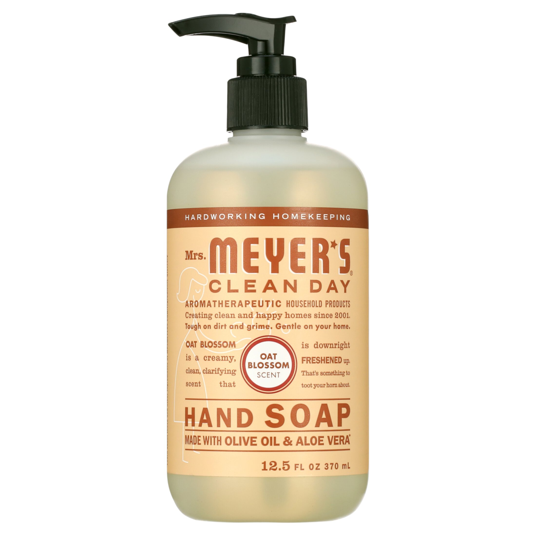 Mrs. Meyer's Clean Day Liquid Hand Soap, Oat Blossom Scent, 12.5 Ounce Bottle Visit the Mrs. Meyer's Store