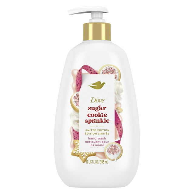 Dove Moisturizing Liquid Hand Wash for Women Sugar Cookie, 12 oz Dove