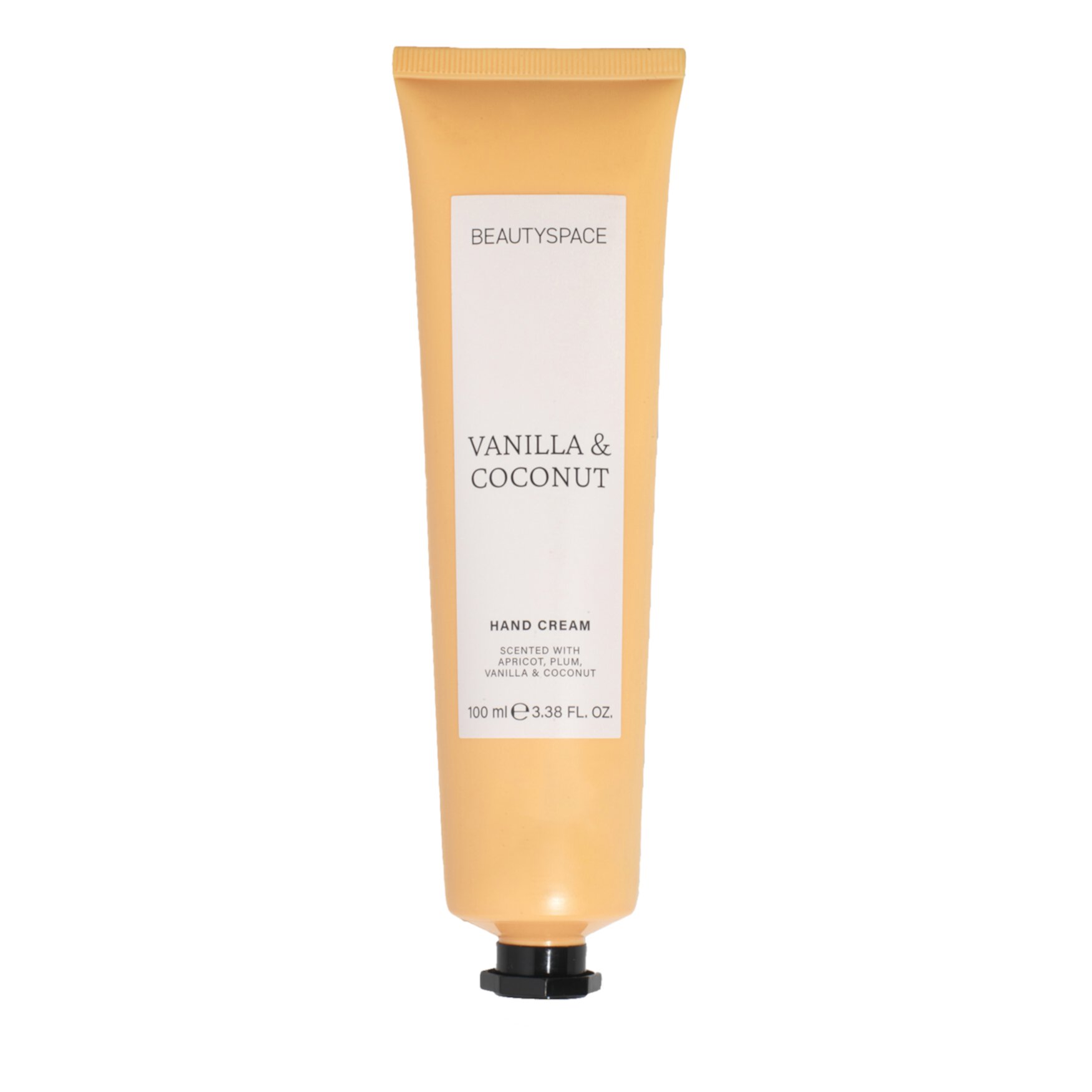 BEAUTYSPACE Vanilla and Coconut Hand Cream, 3.3 oz BEAUTYSPACE