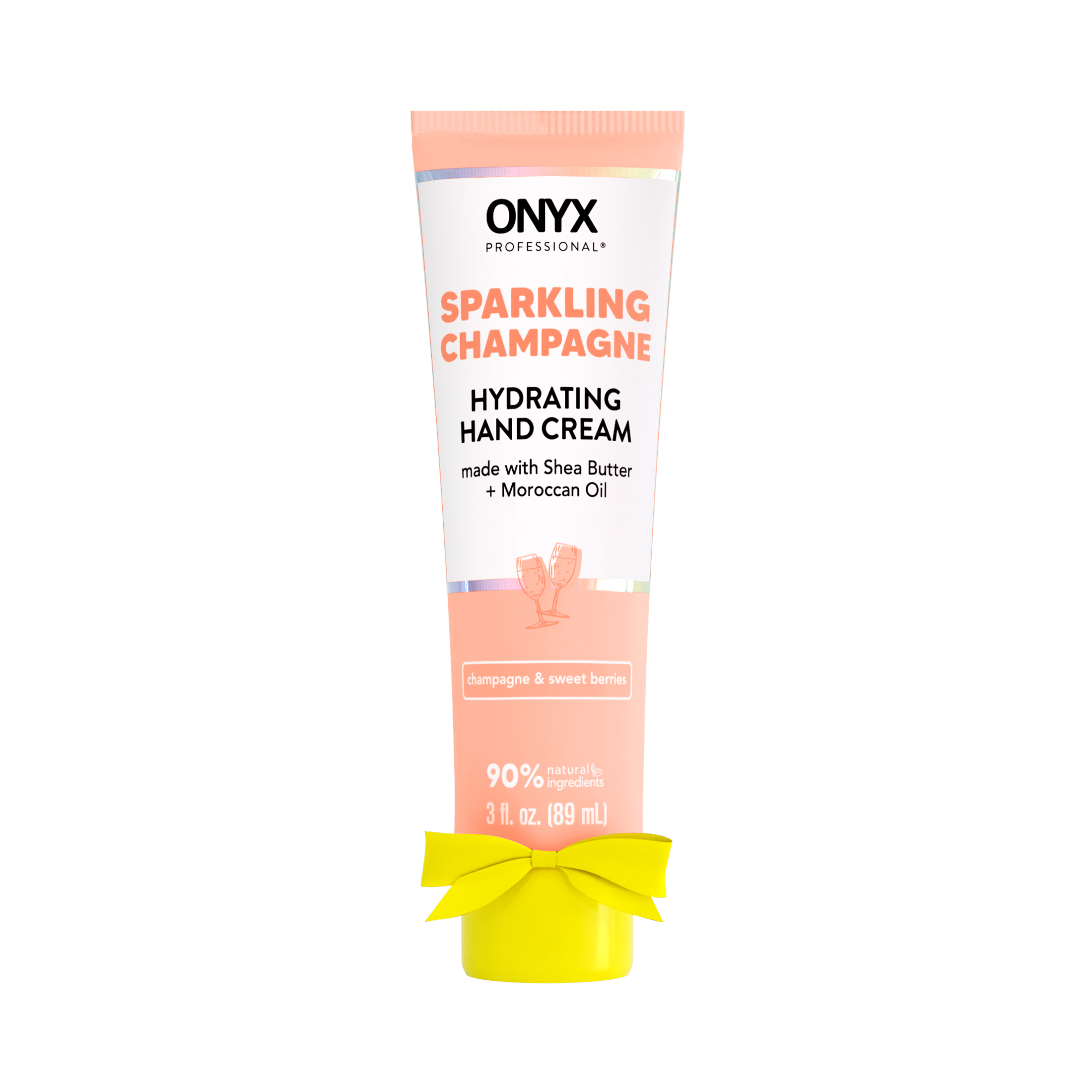 ONYX Professional Hydrating Hand & Nail Cream, Limited Edition Sparkling Champagne Onyx Professional