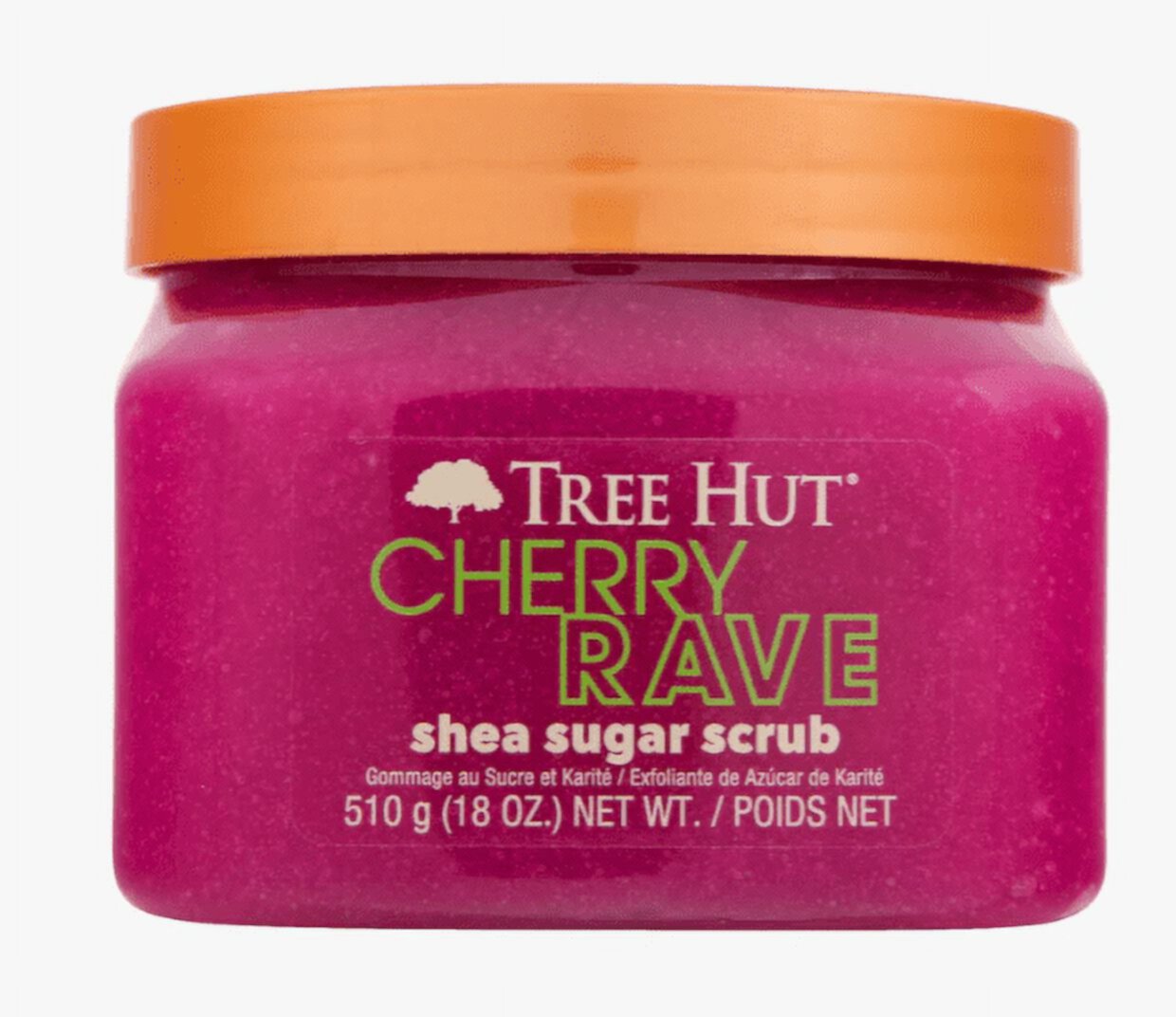 Tree Hut Cherry Rave Shea Sugar Scrub - 18Oz Tree Hut