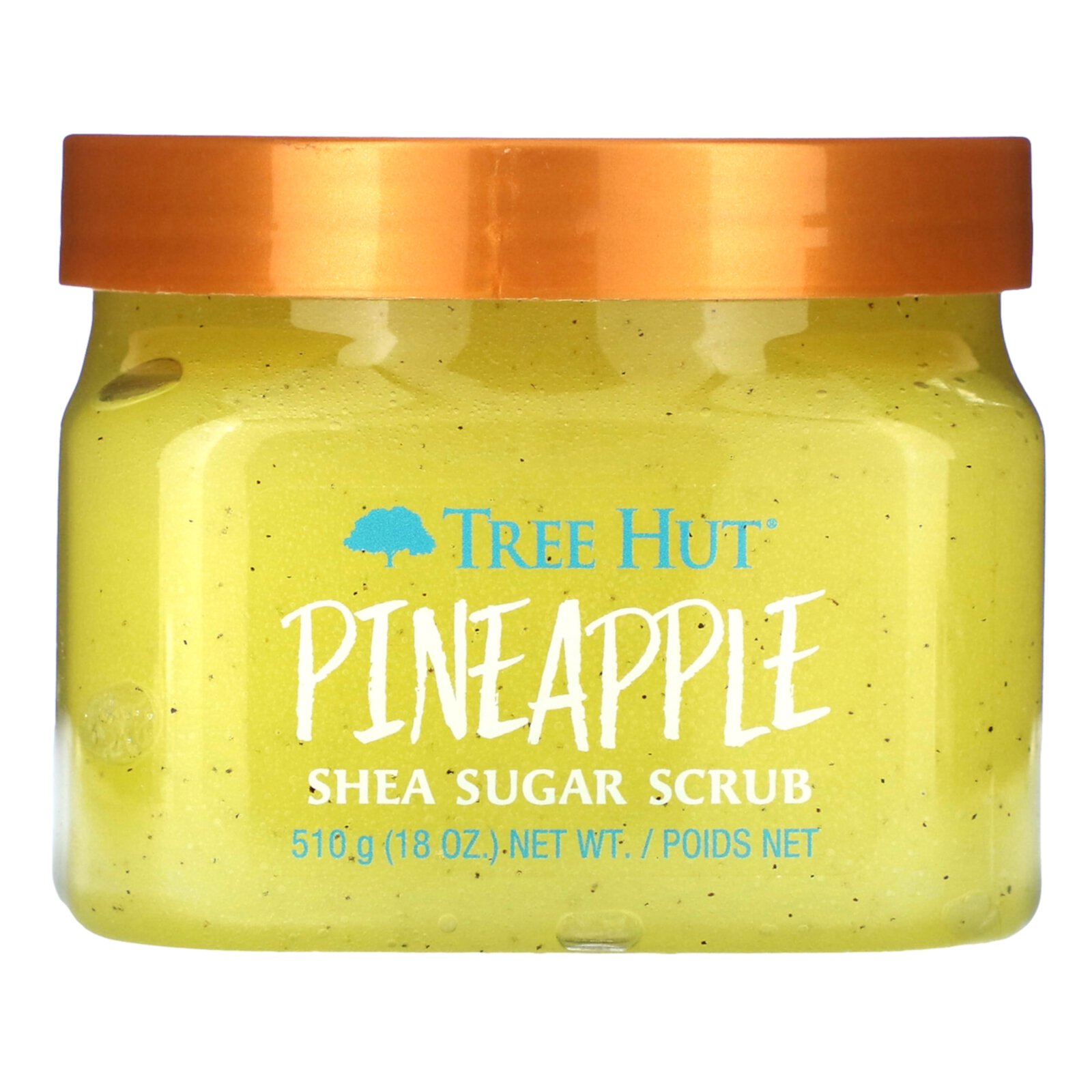 Tree Hut Shea Sugar Scrub, Pineapple, 18 oz (510 g) Tree Hut