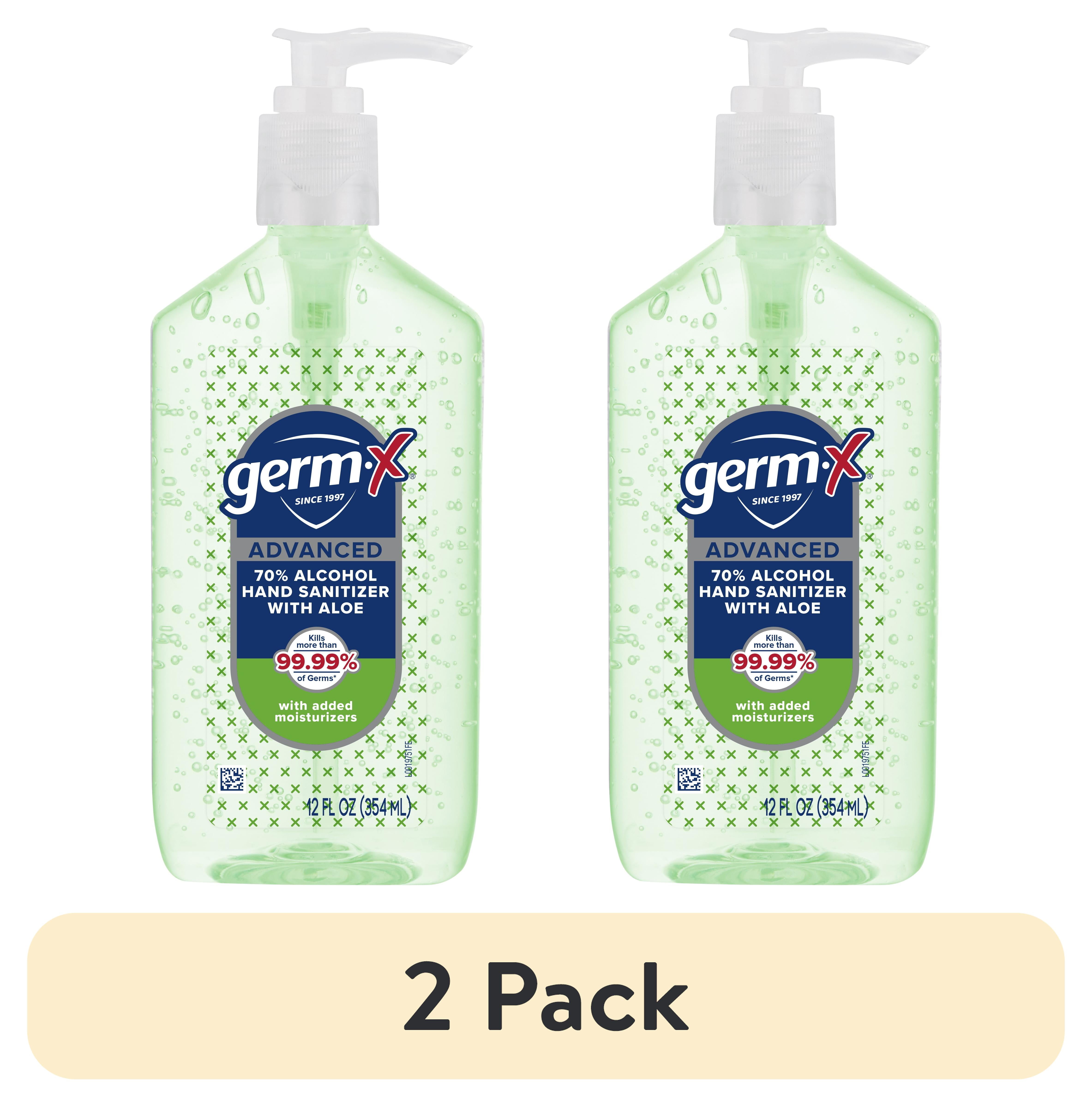 (2 pack) Germ-X 12 Fl. Oz. Aloe Advanced Hand Sanitizer Germ-X