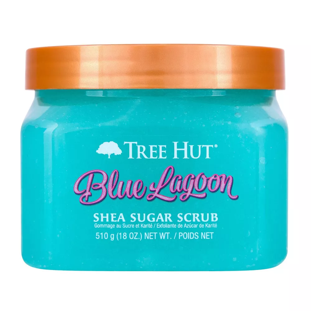 Tree Hut Blue Lagoon Shea Sugar Exfoliating & Hydrating Body Scrub, 18 oz. Tree Hut