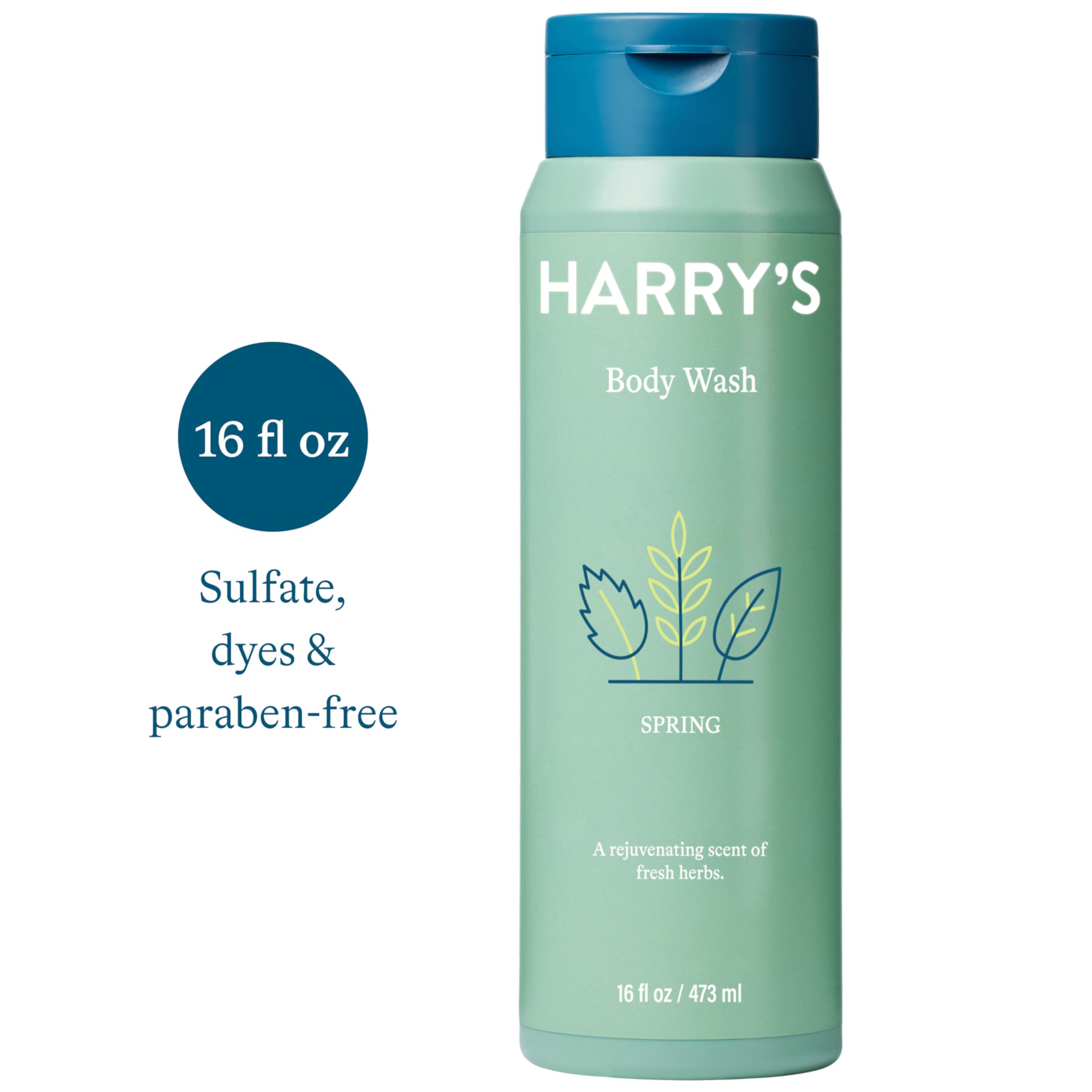 Harry's Men's Cleansing Body Wash, Spring Scent, 16 fl oz Visit the Harry's Store