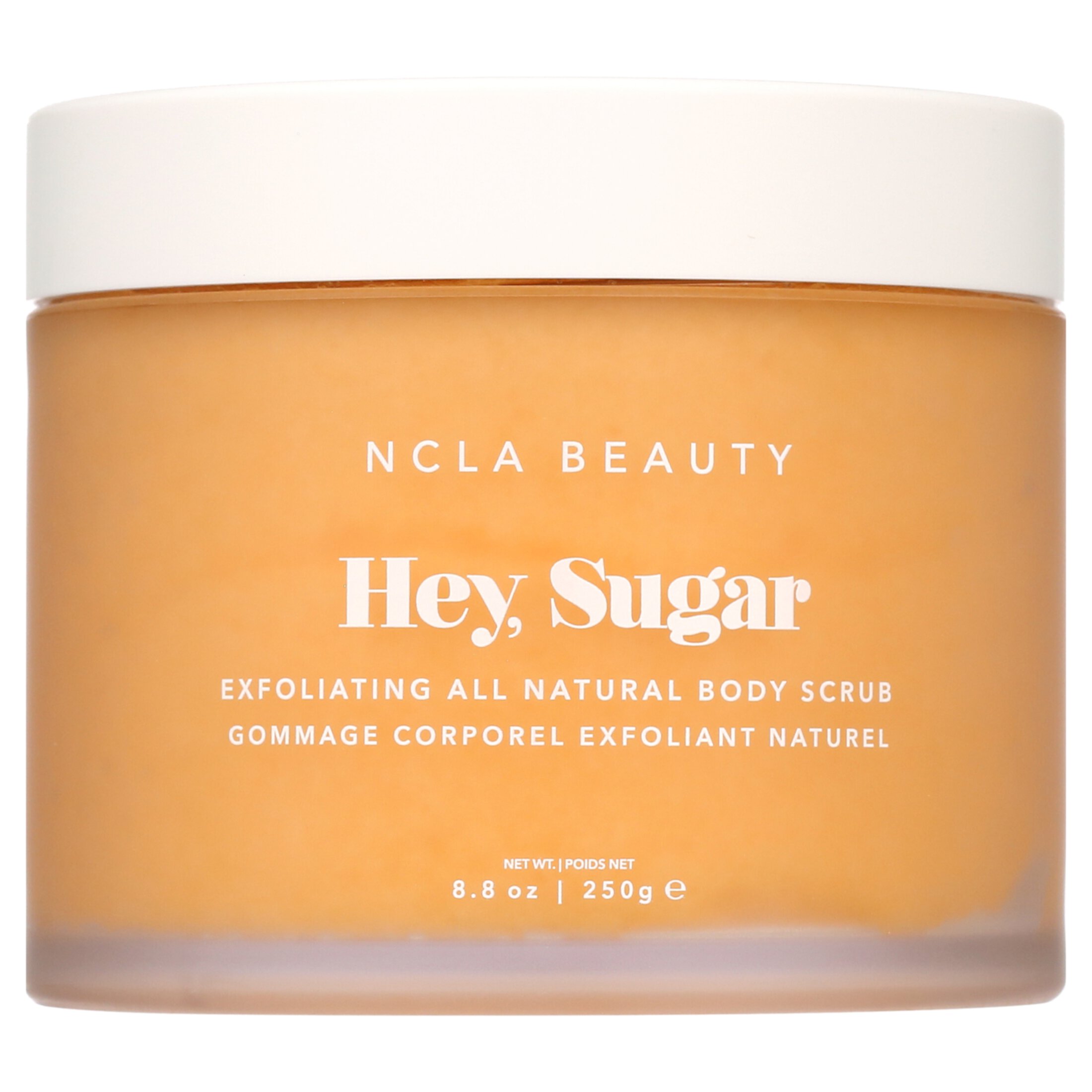 NCLA Beauty Hey, Sugar All Natural Peach Body Scrub NCLA