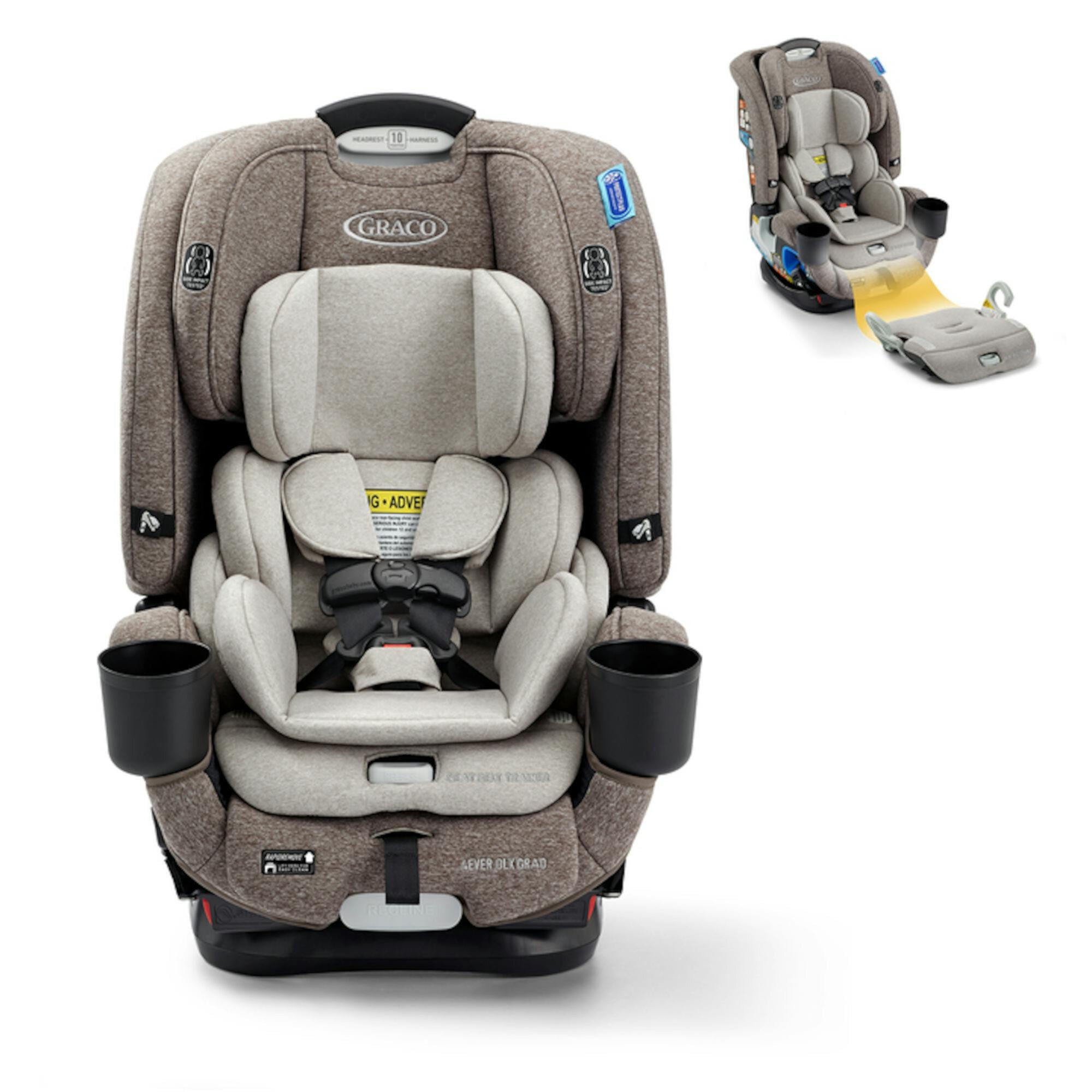 Graco 4Ever  DLX Grad 5-in-1 Slim Car Seat Graco