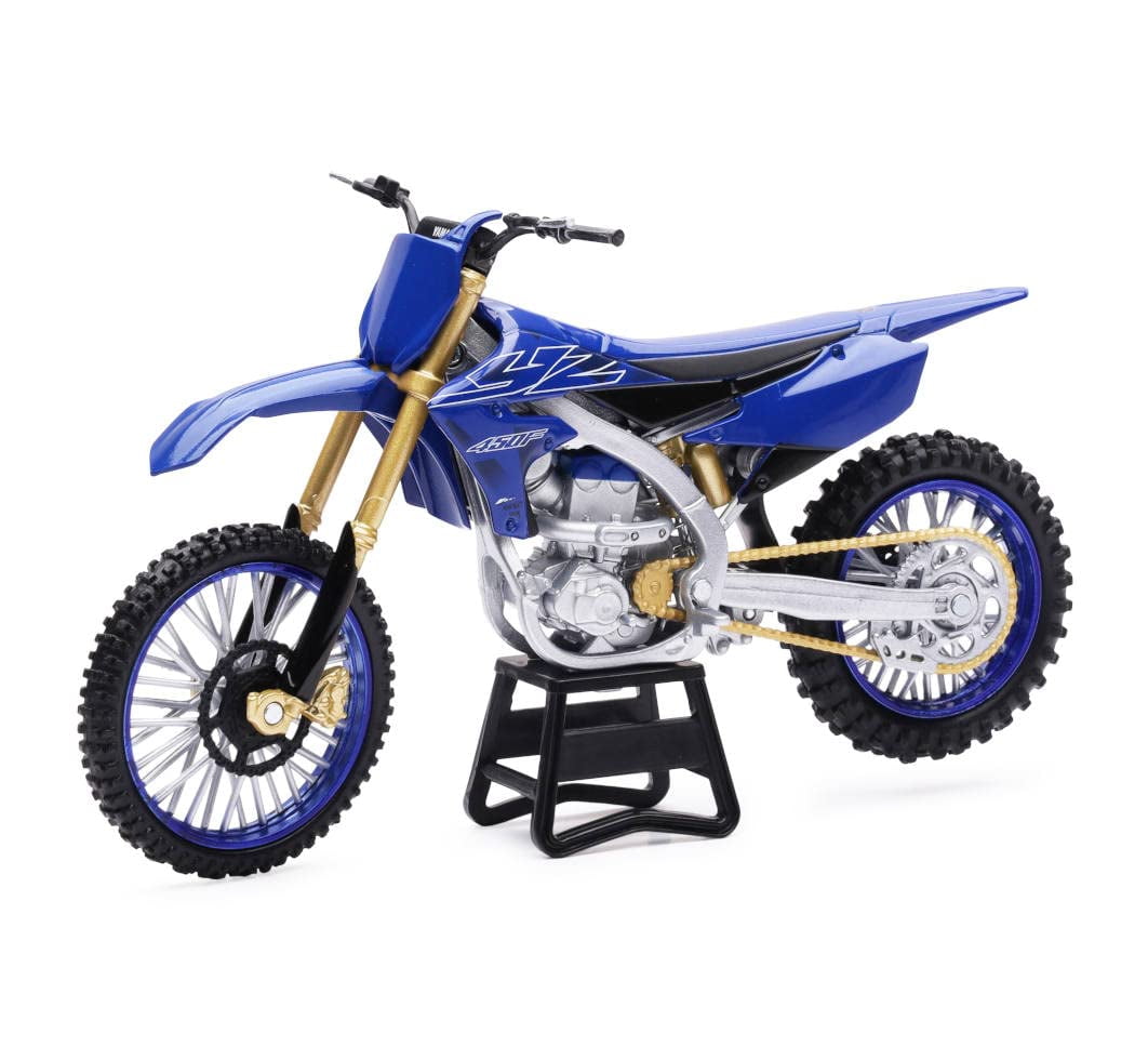 New-Ray Toys Motorcycle 1:12 Scale Yamaha YZ450F Dirt Bike, 58313, Multicolor New Ray Toys