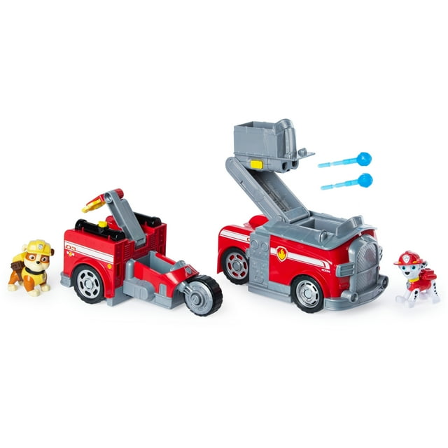 PAW Patrol, Chase Split-Second 2-in-1 Transforming Vehicle with Figure Paw Patrol