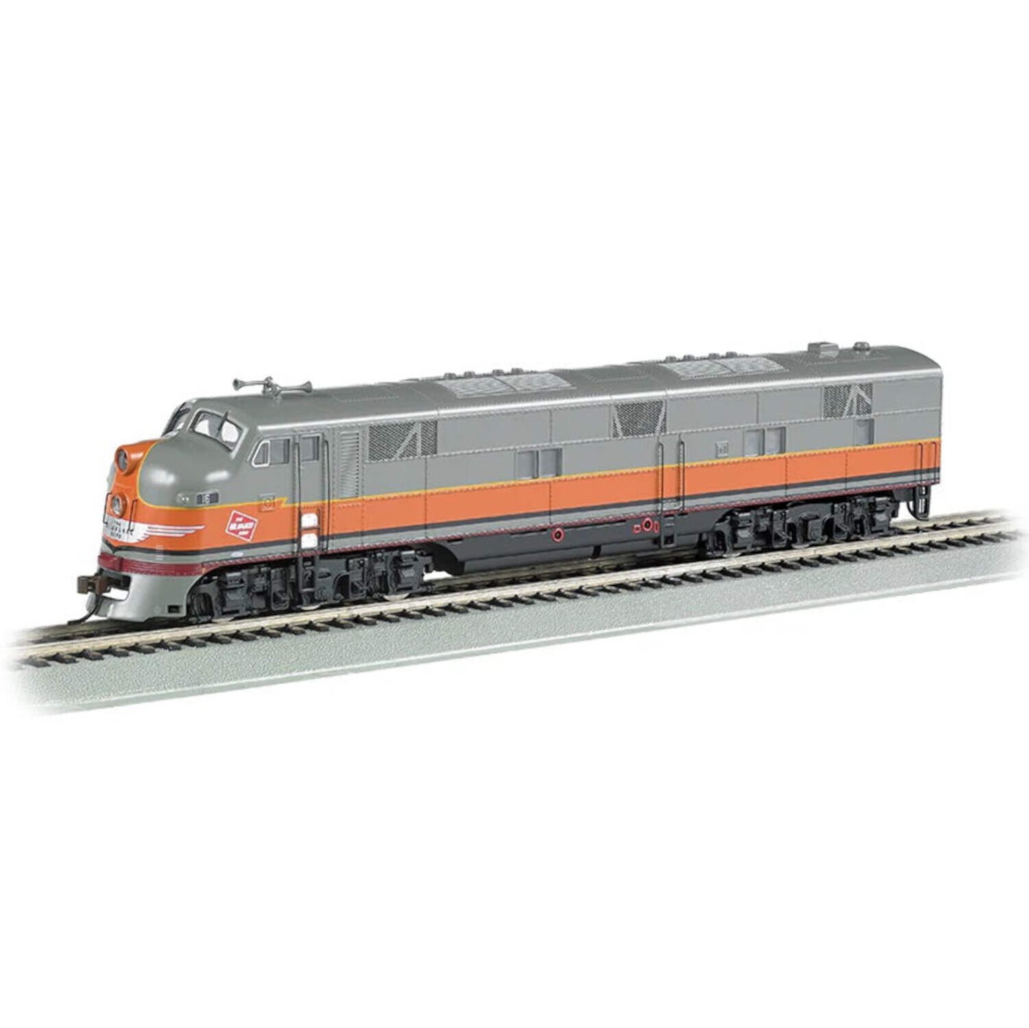 Bachmann 66705 HO Milwaukee Road EMD E7A Diesel Locomotive Standard DC #16 Unknown