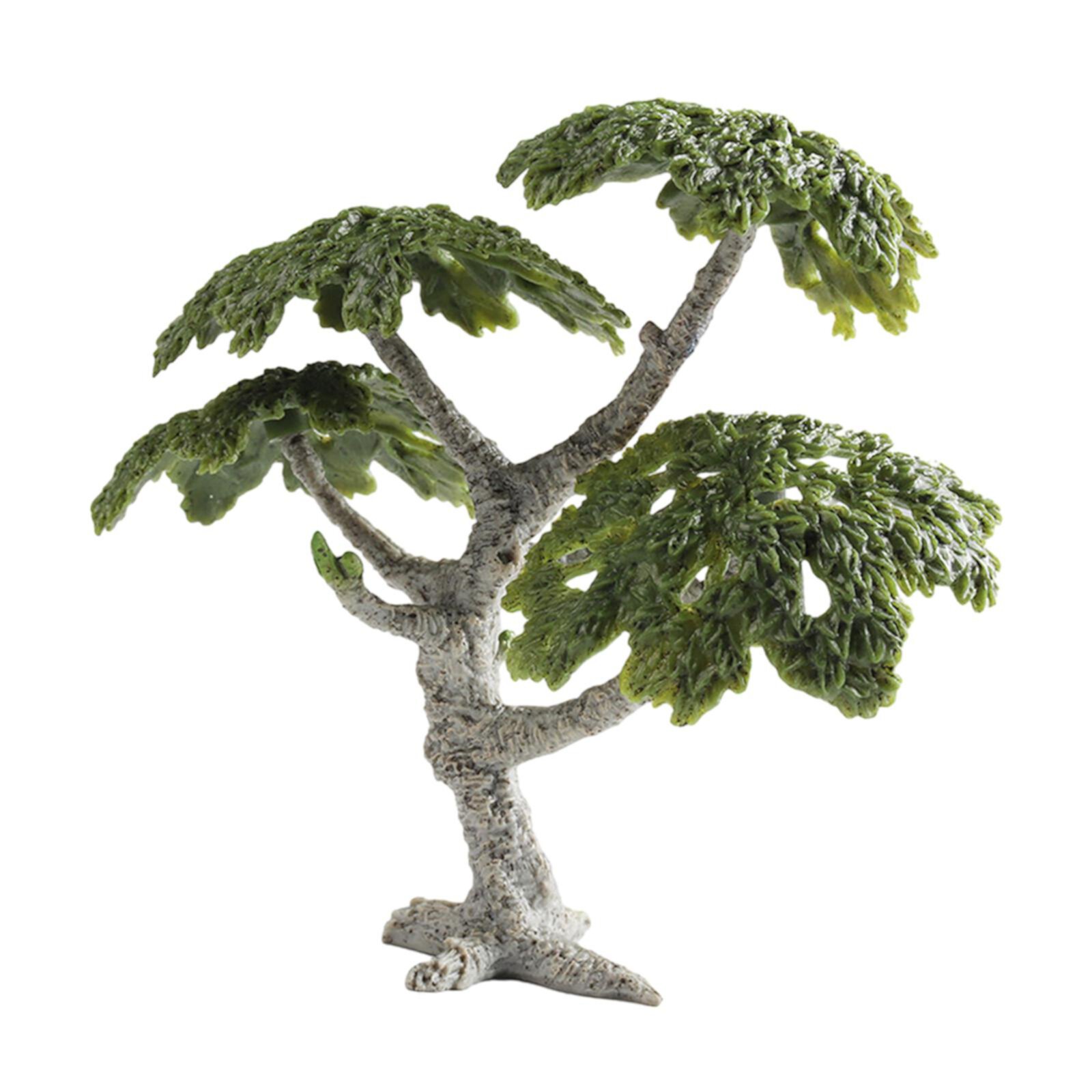 PETSOLA Miniature Tree Decors Tree Models Green Scenery Tree Cake Decorating Diorama Trees Mini Artificial Tree Ornaments for Architecture Train PETSOLA